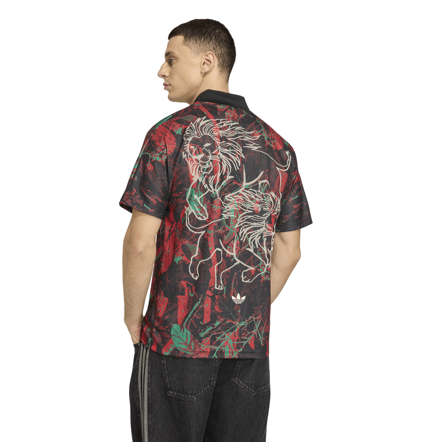 adidas Host City Graphic Jersey - Men's - Semi Screaming Green/Black