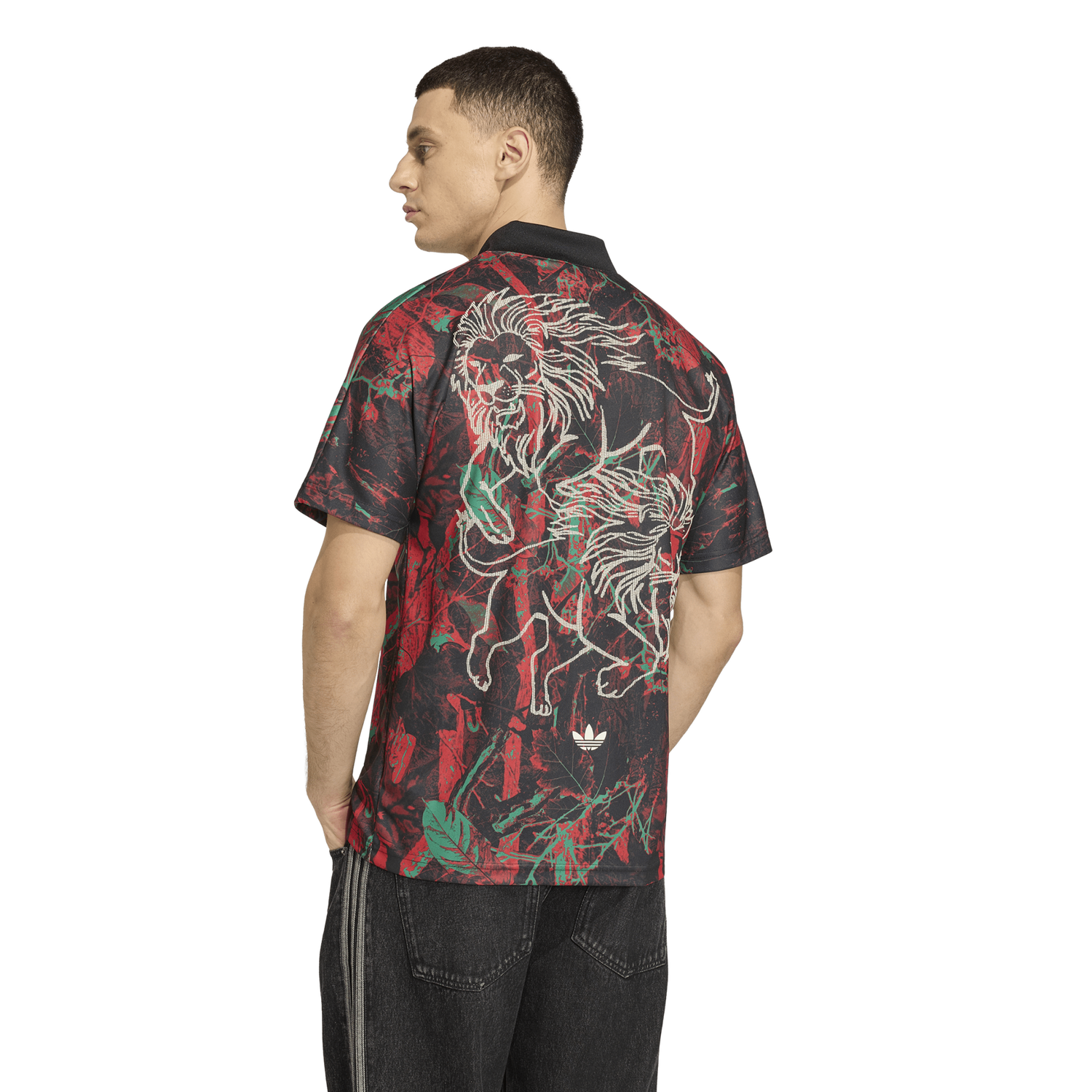adidas Host City Graphic Jersey - Men's - Semi Screaming Green/Black