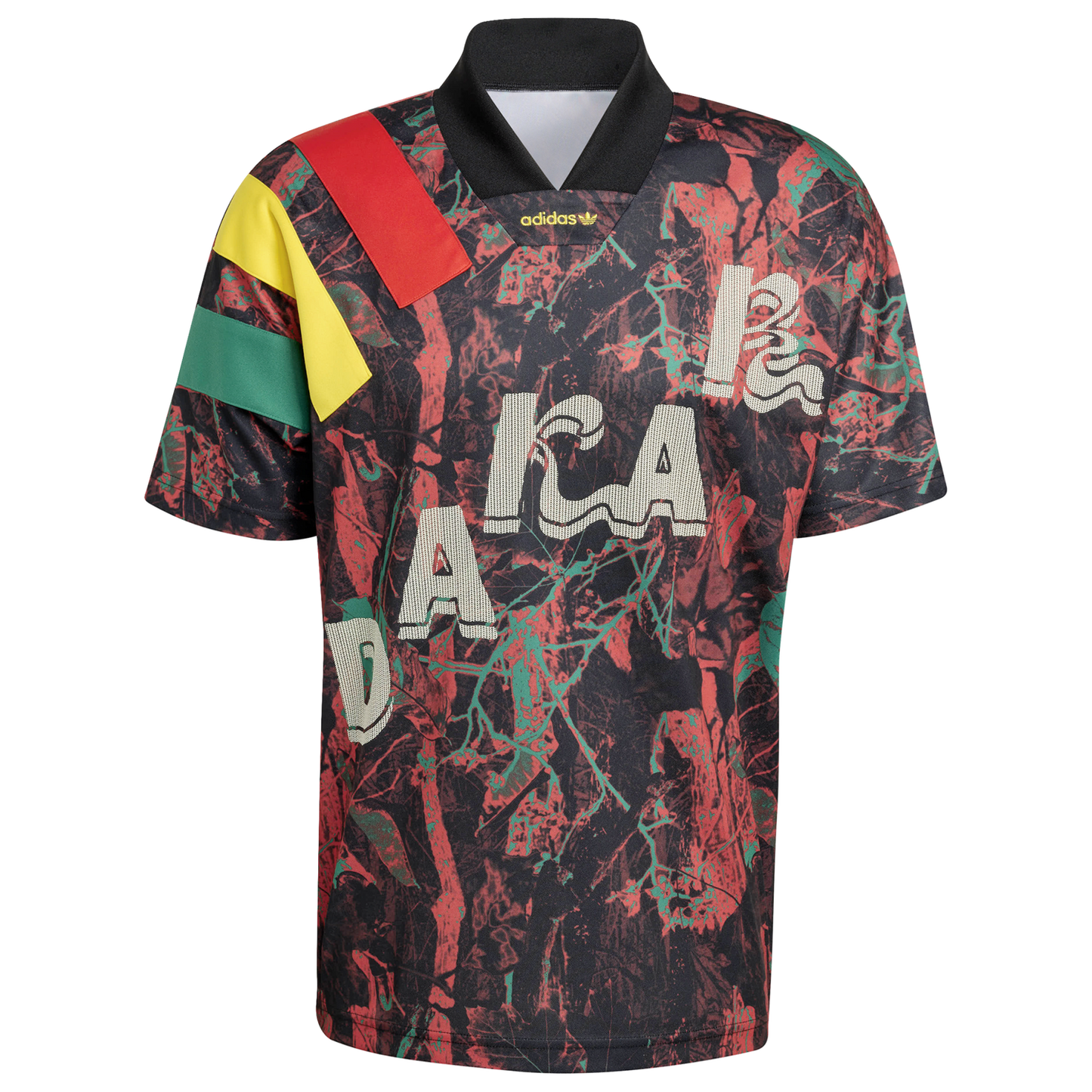 adidas Host City Graphic Jersey - Men's - Semi Screaming Green/Black