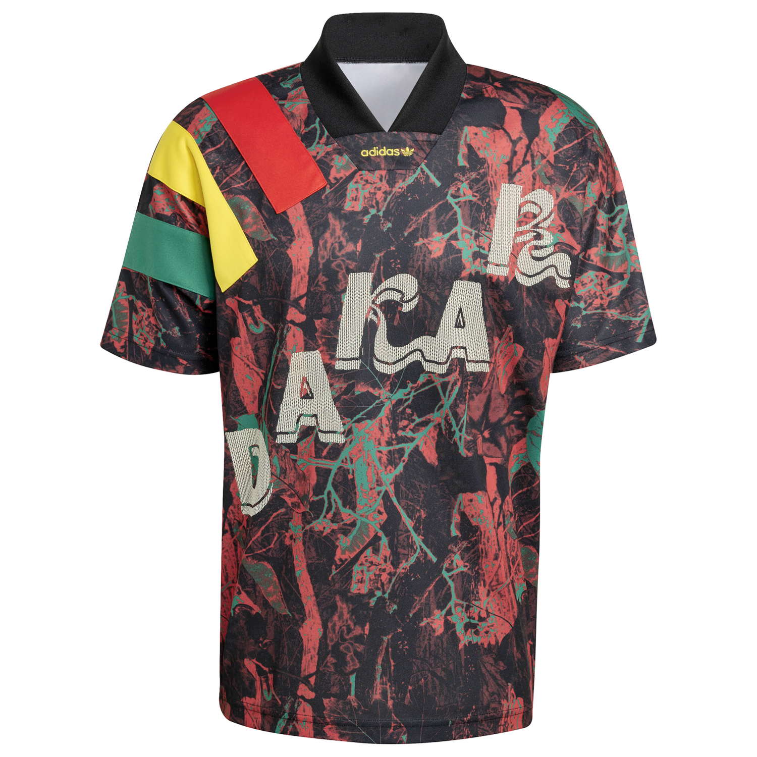adidas Host City Graphic Jersey - Men's - Semi Screaming Green/Black