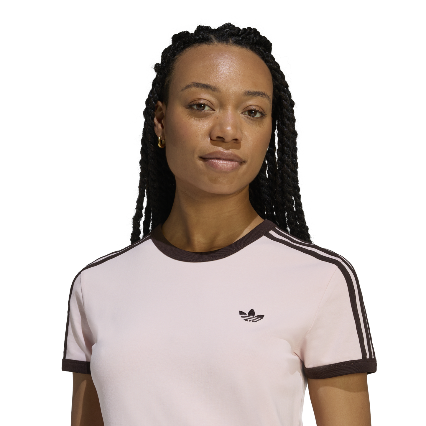 adidas 3S Dress - Women's - Sandy Pink/Aurora Coffee