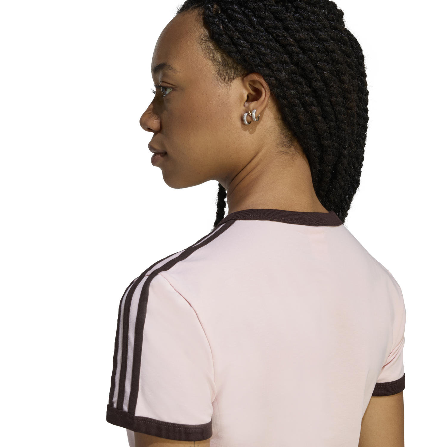 adidas 3S Dress - Women's - Sandy Pink/Aurora Coffee