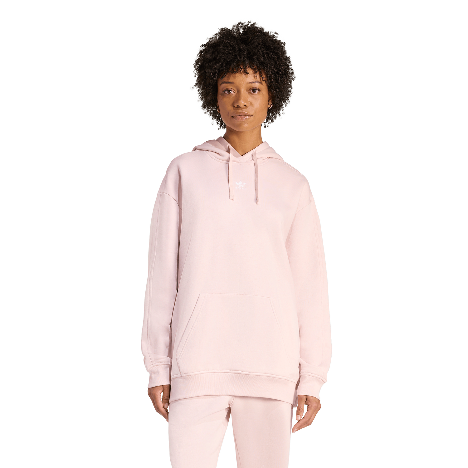 adidas Originals Essentials Oversized Hoodie - Women's - Sandy Pink