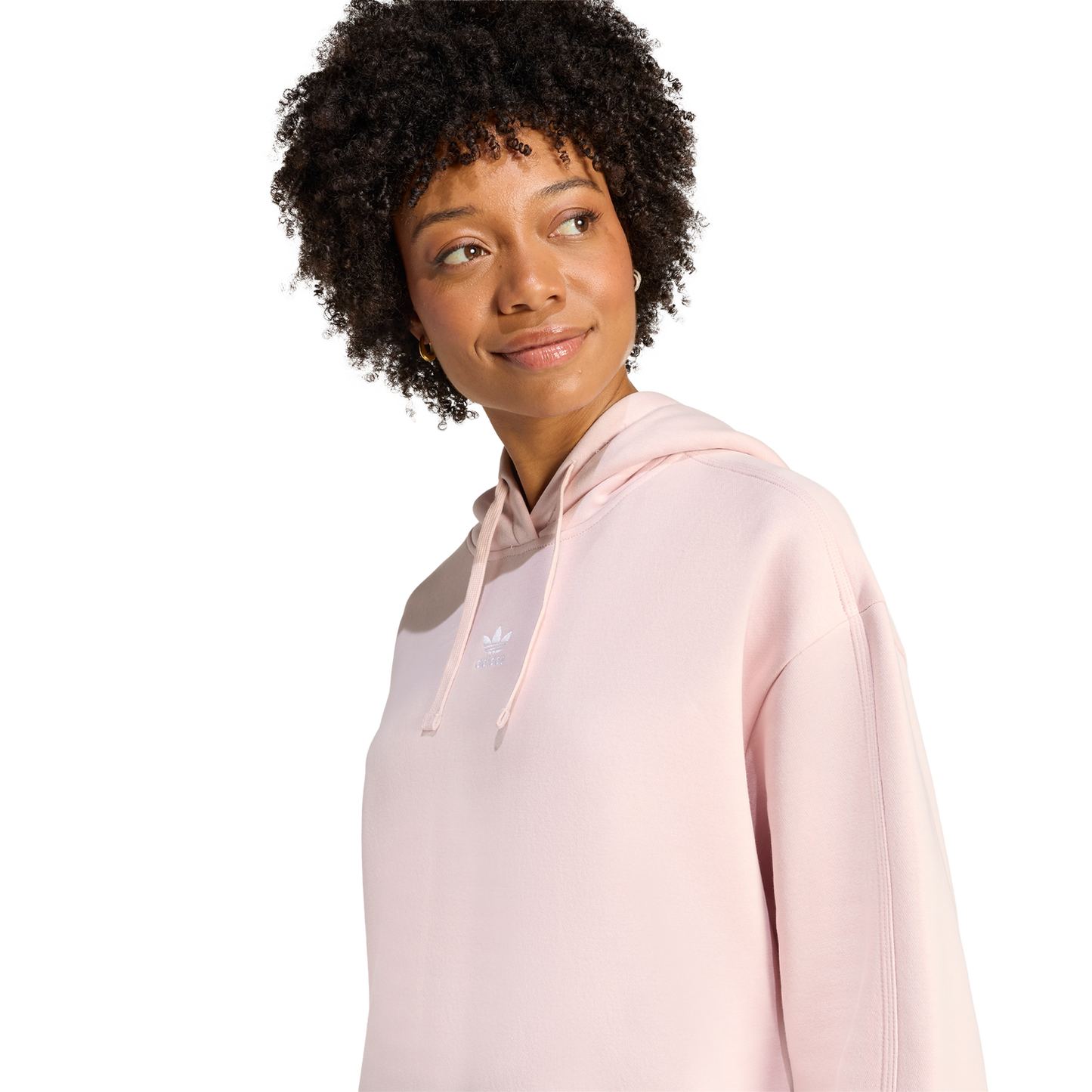 adidas Originals Essentials Oversized Hoodie - Women's - Sandy Pink