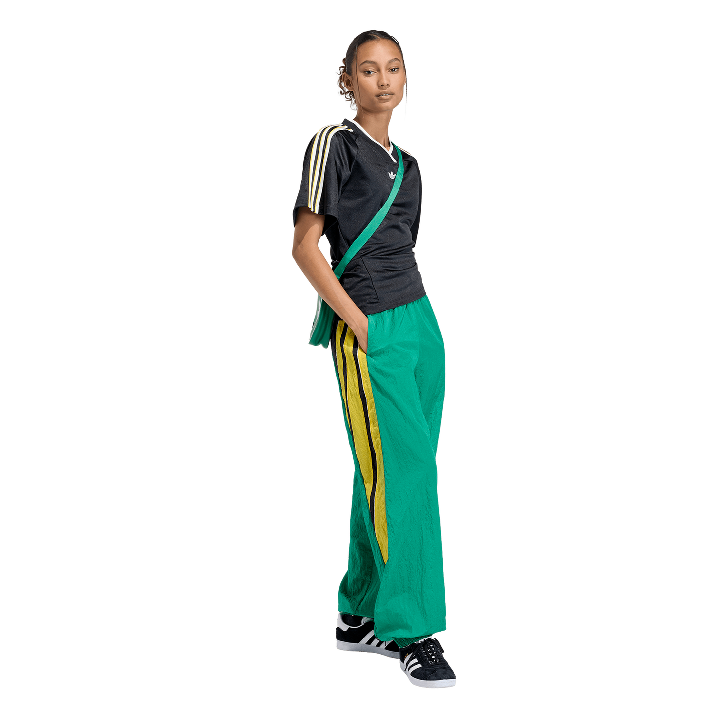 adidas Rouched Foot J - Women's - White/Black