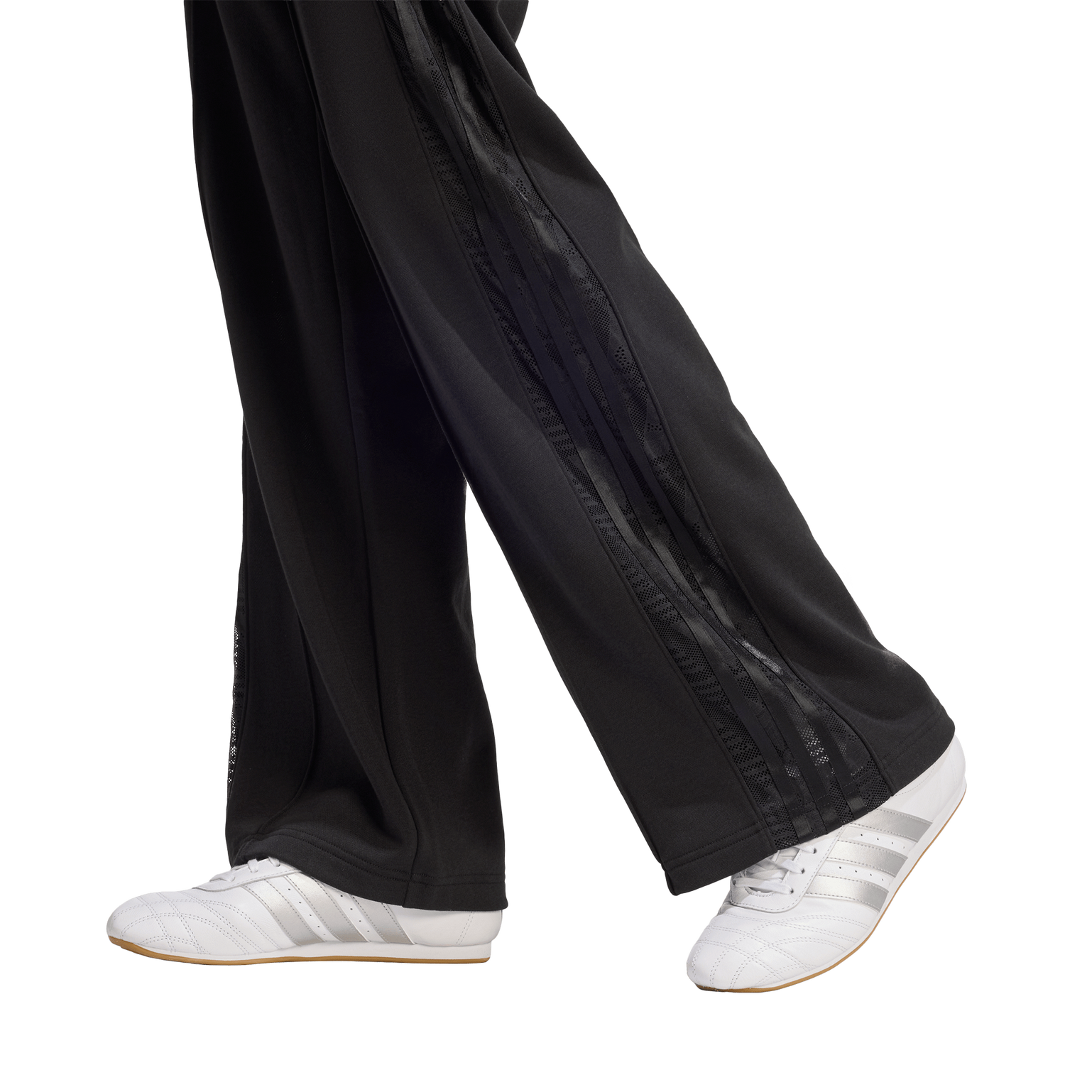 adidas Firebird Lace Track Pants - Women's - Black/Black