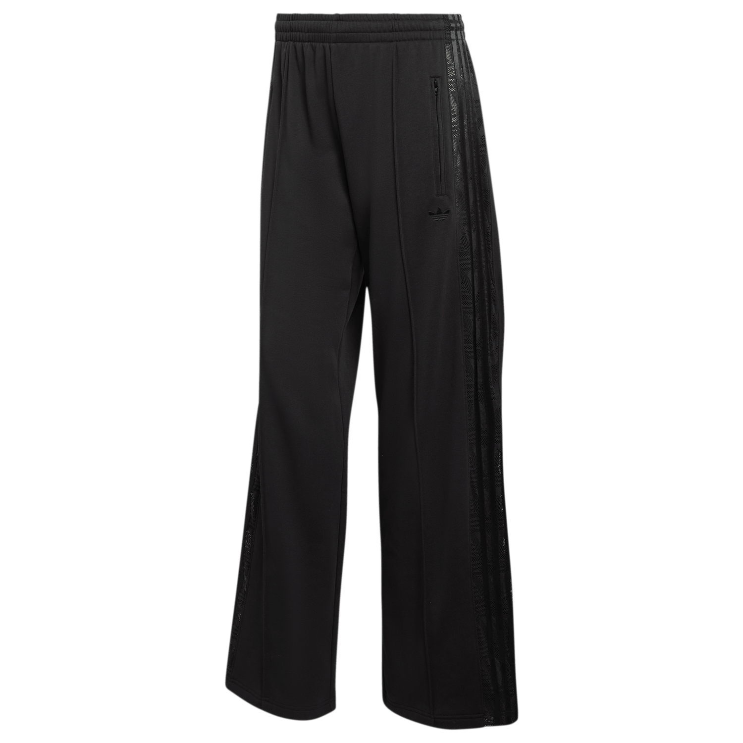 adidas Firebird Lace Track Pants - Women's - Black/Black