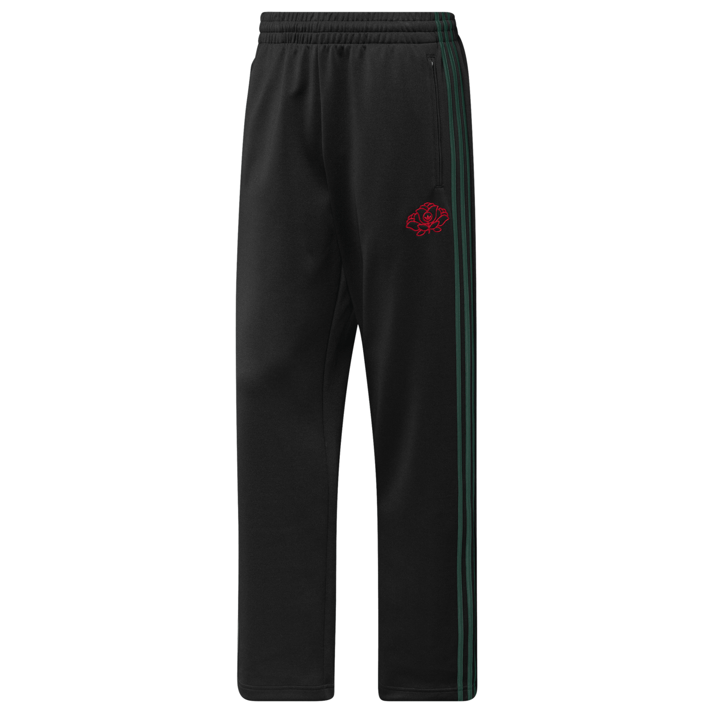 adidas Roses Firebird Track Pants - Men's - Black/Green