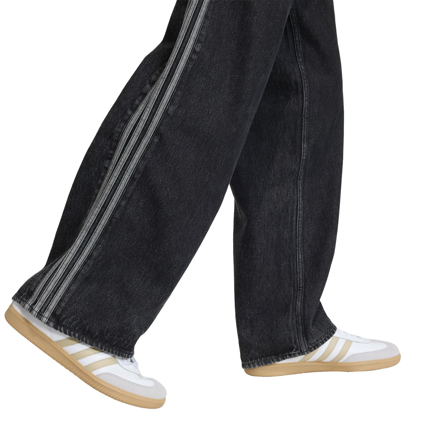 adidas Originals Adicolor Firebird Denim Jeans - Men's - True Black Denim