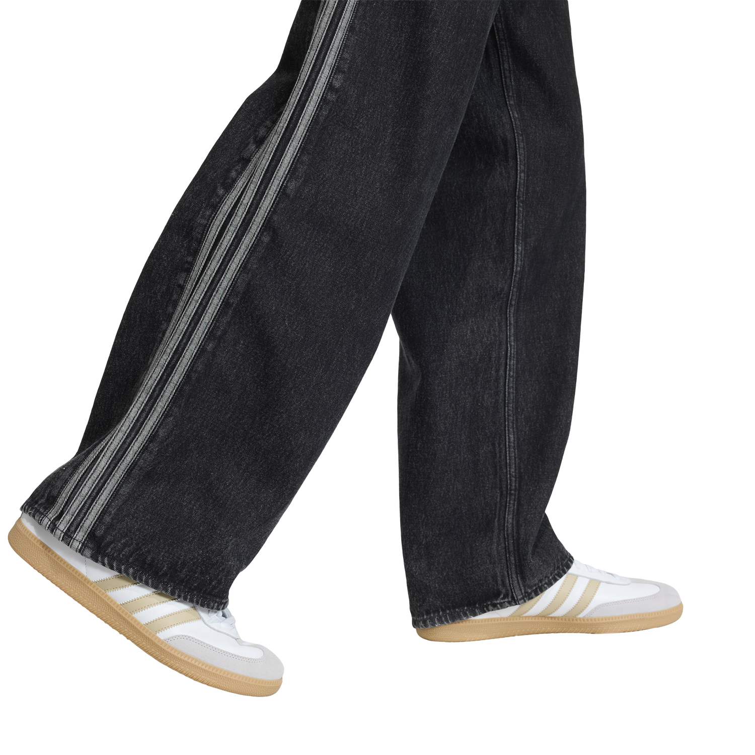 adidas Originals Adicolor Firebird Denim Jeans - Men's - True Black Denim