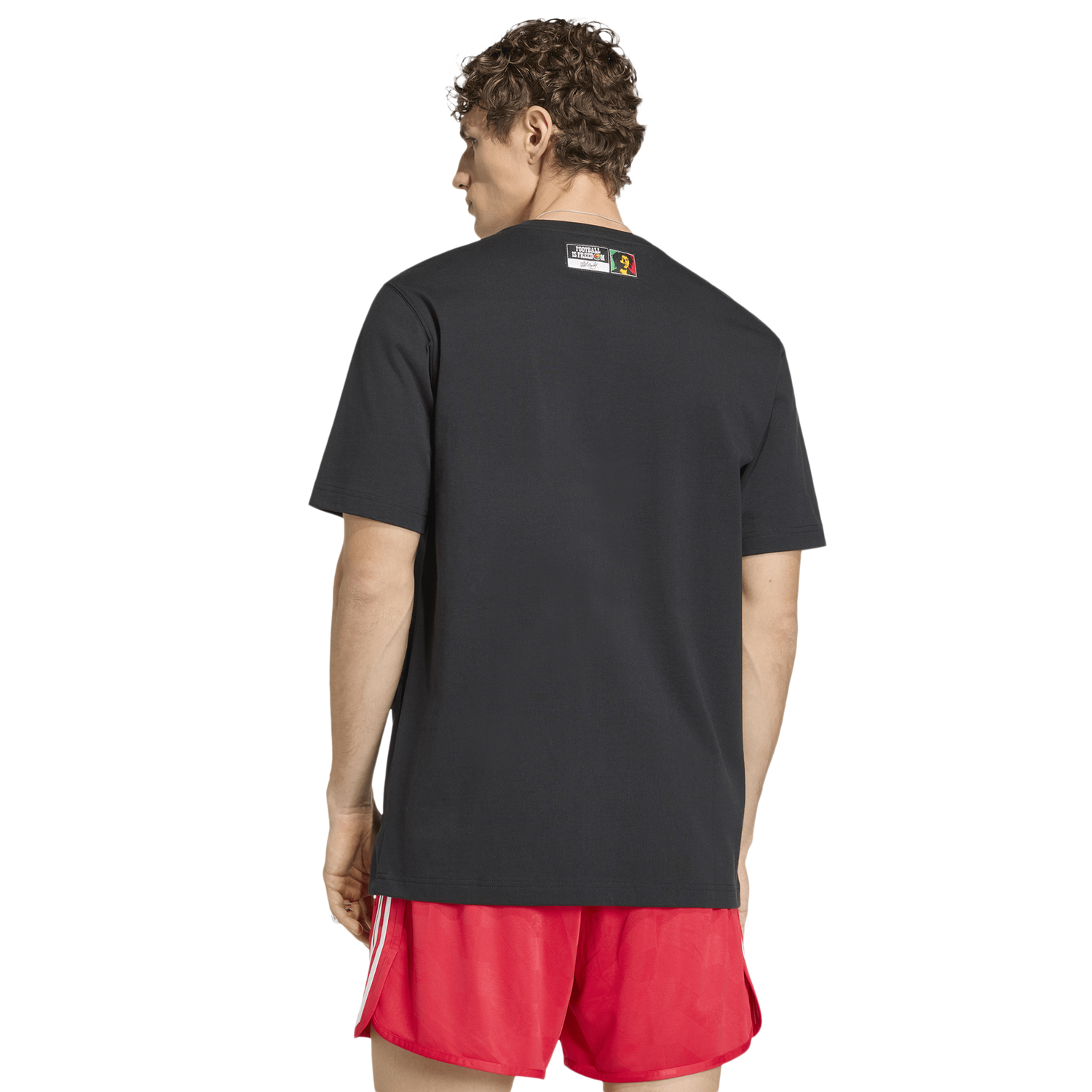 adidas Jamaica Bob OG 1 T-Shirt - Men's - Black
