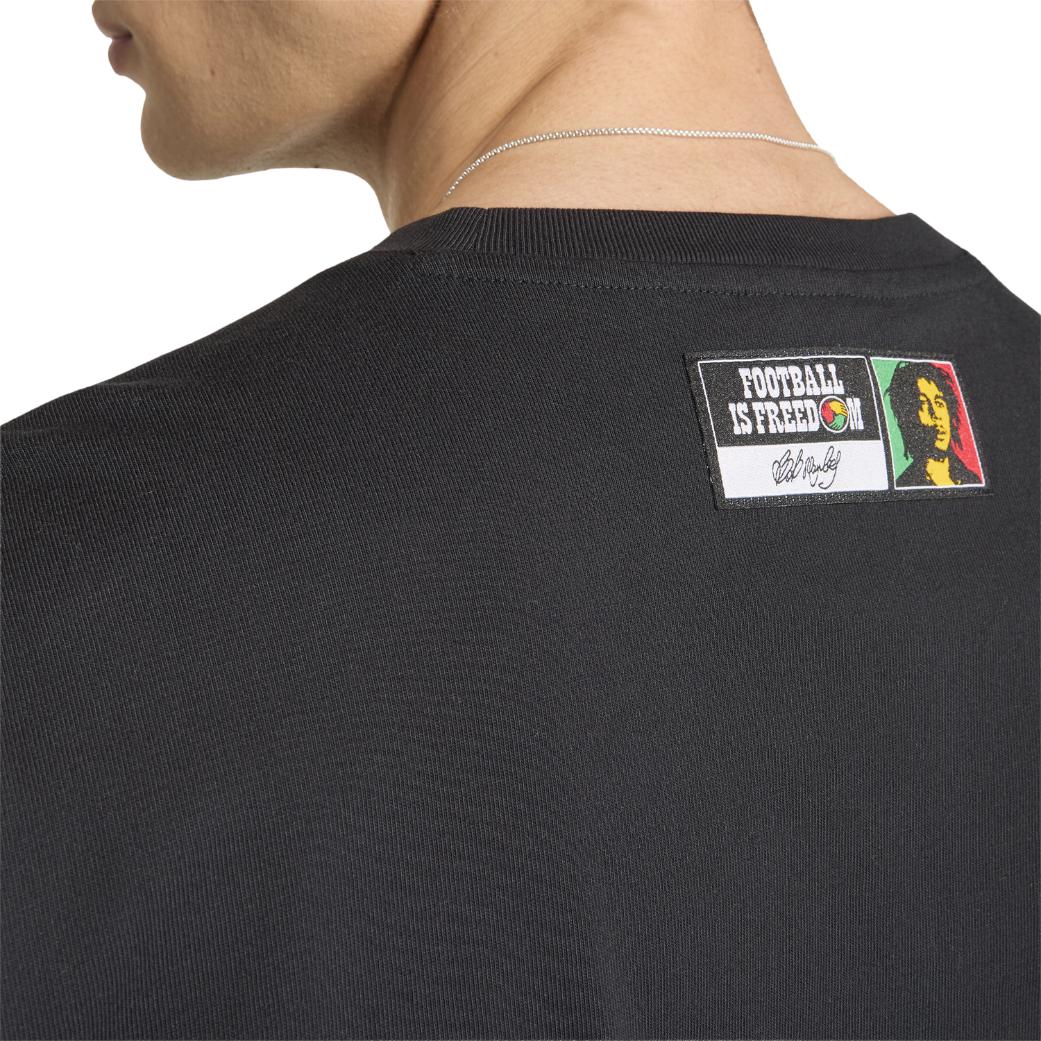 adidas Jamaica Bob OG 1 T-Shirt - Men's - Black