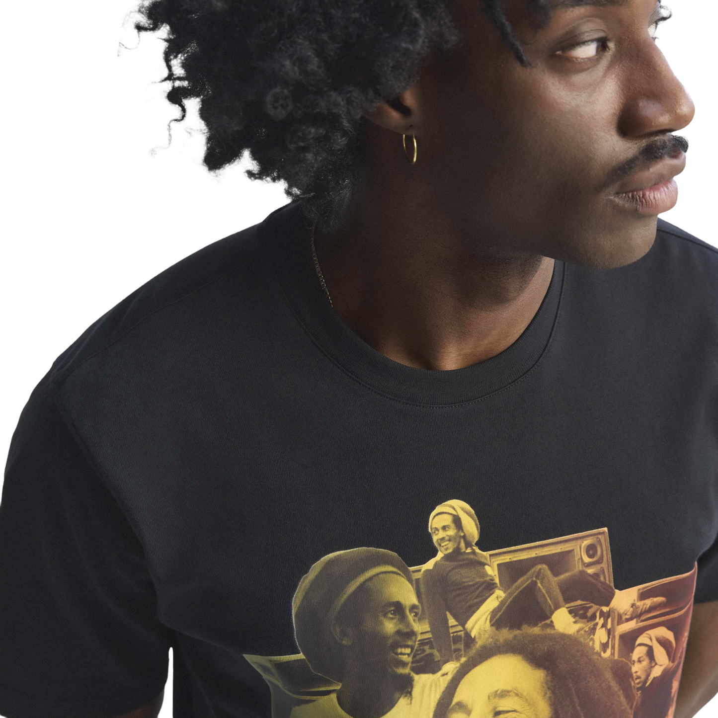 adidas Jamaica Bob OG 1 T-Shirt - Men's - Black