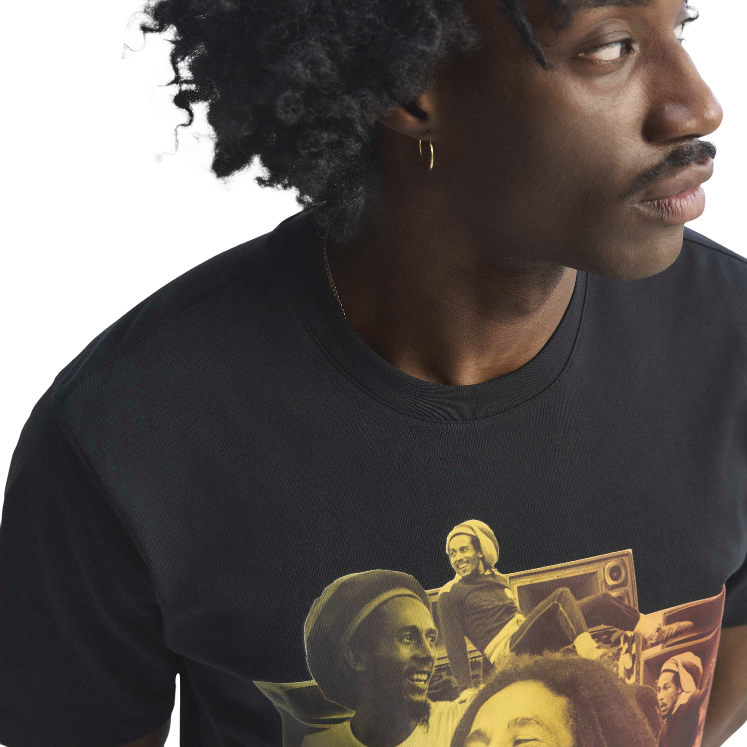 adidas Jamaica Bob OG 1 T-Shirt - Men's - Black