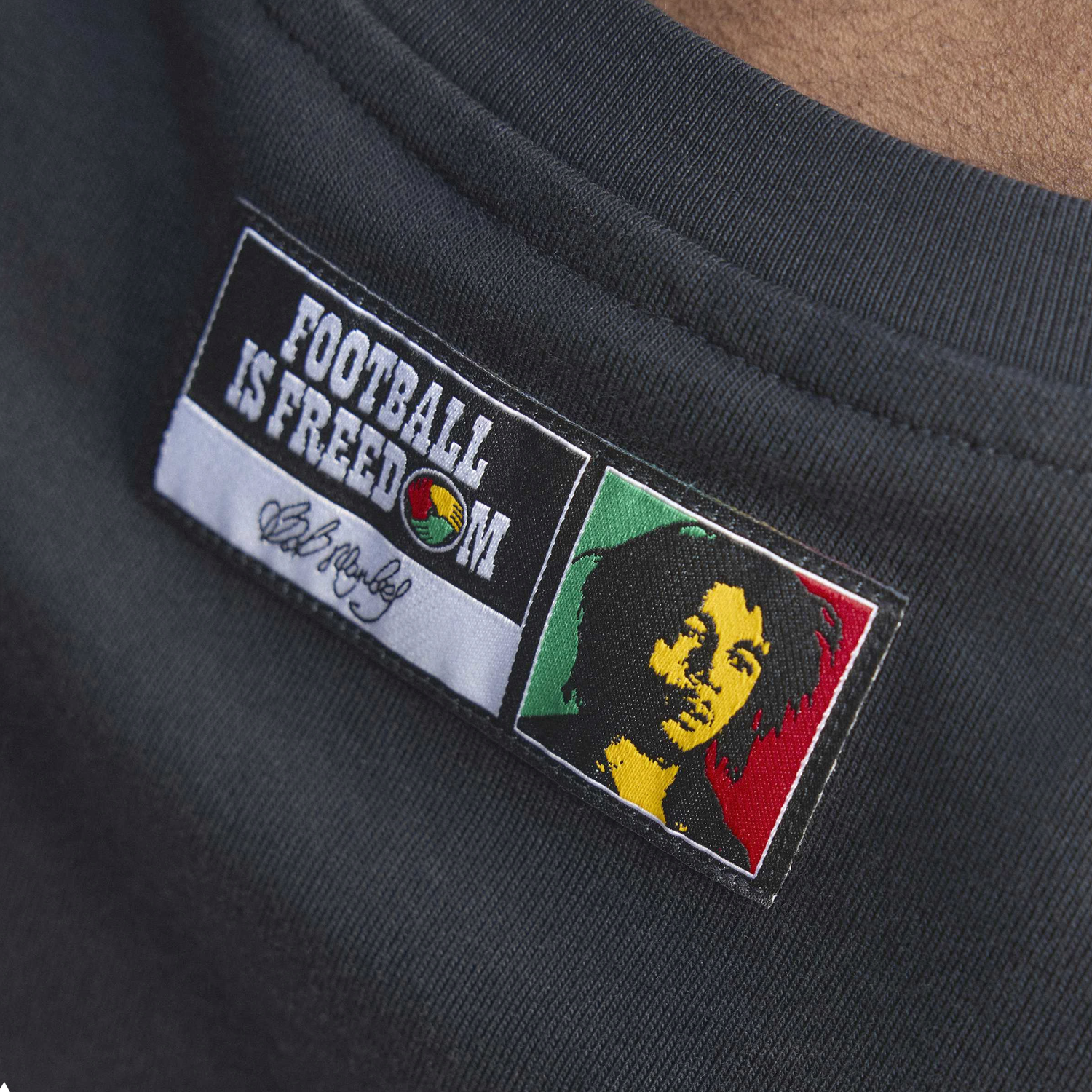 adidas Jamaica Bob OG 1 T-Shirt - Men's - Black