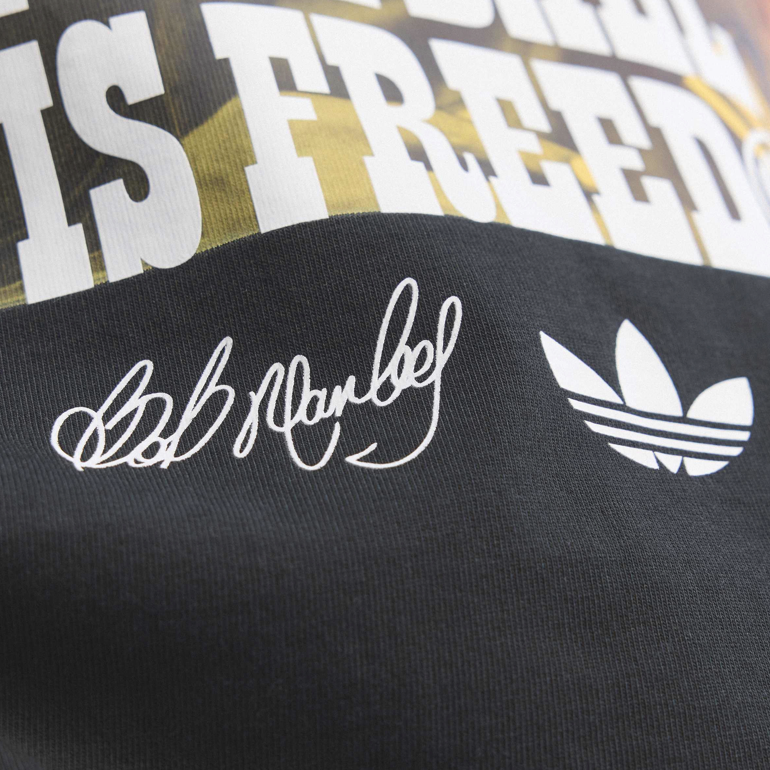 adidas Jamaica Bob OG 1 T-Shirt - Men's - Black