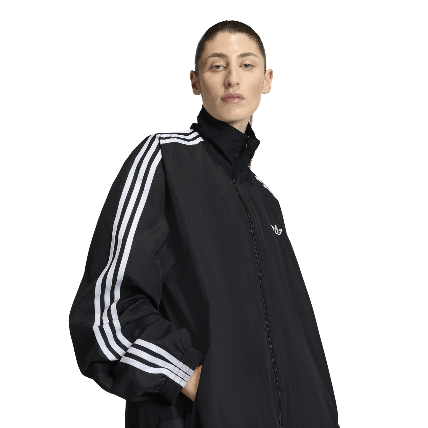 adidas Originals Firebird adilenium Track Top - Women's - Black/White