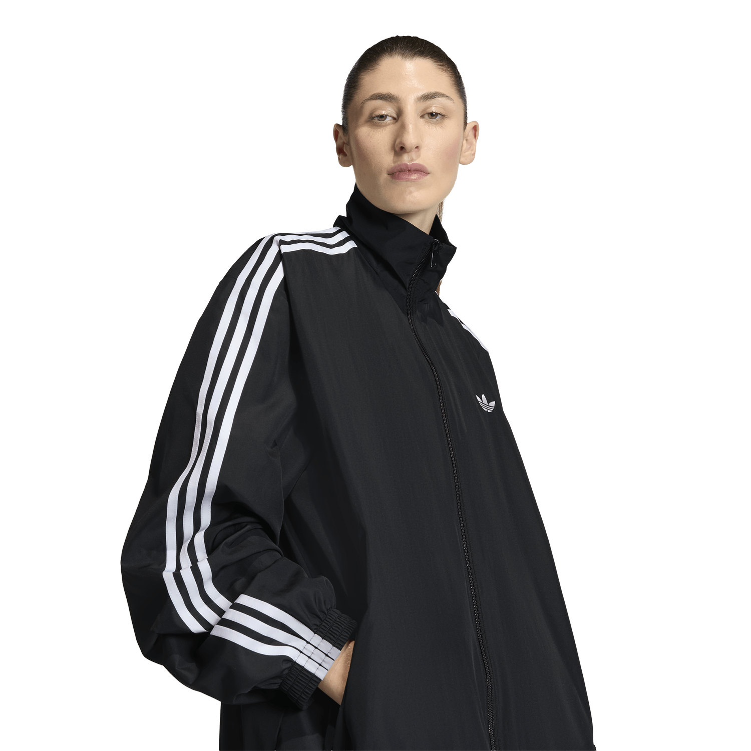 adidas Originals Firebird adilenium Track Top - Women's - Black/White
