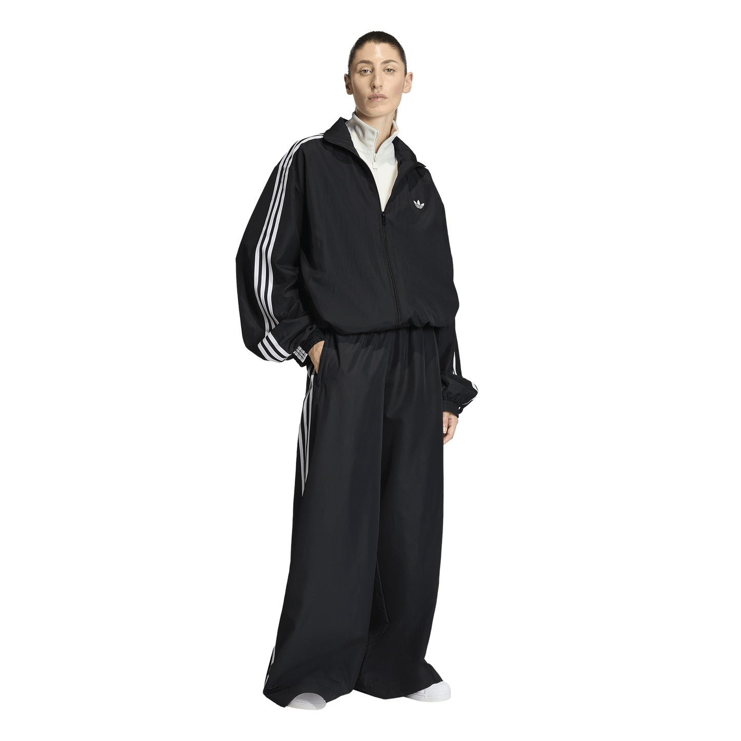 adidas Originals Firebird adilenium Track Top - Women's - Black/White