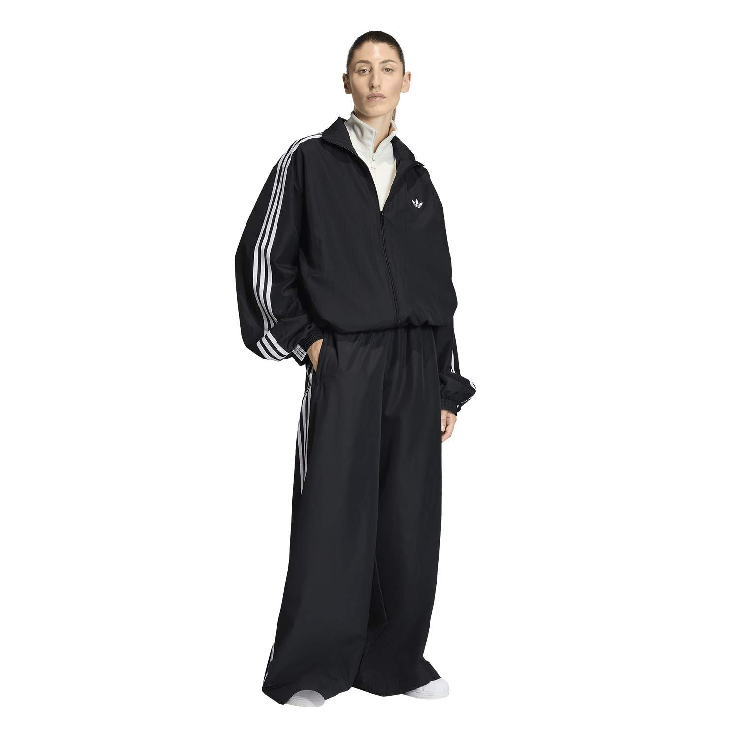 adidas Originals Firebird adilenium Track Top - Women's - Black/White