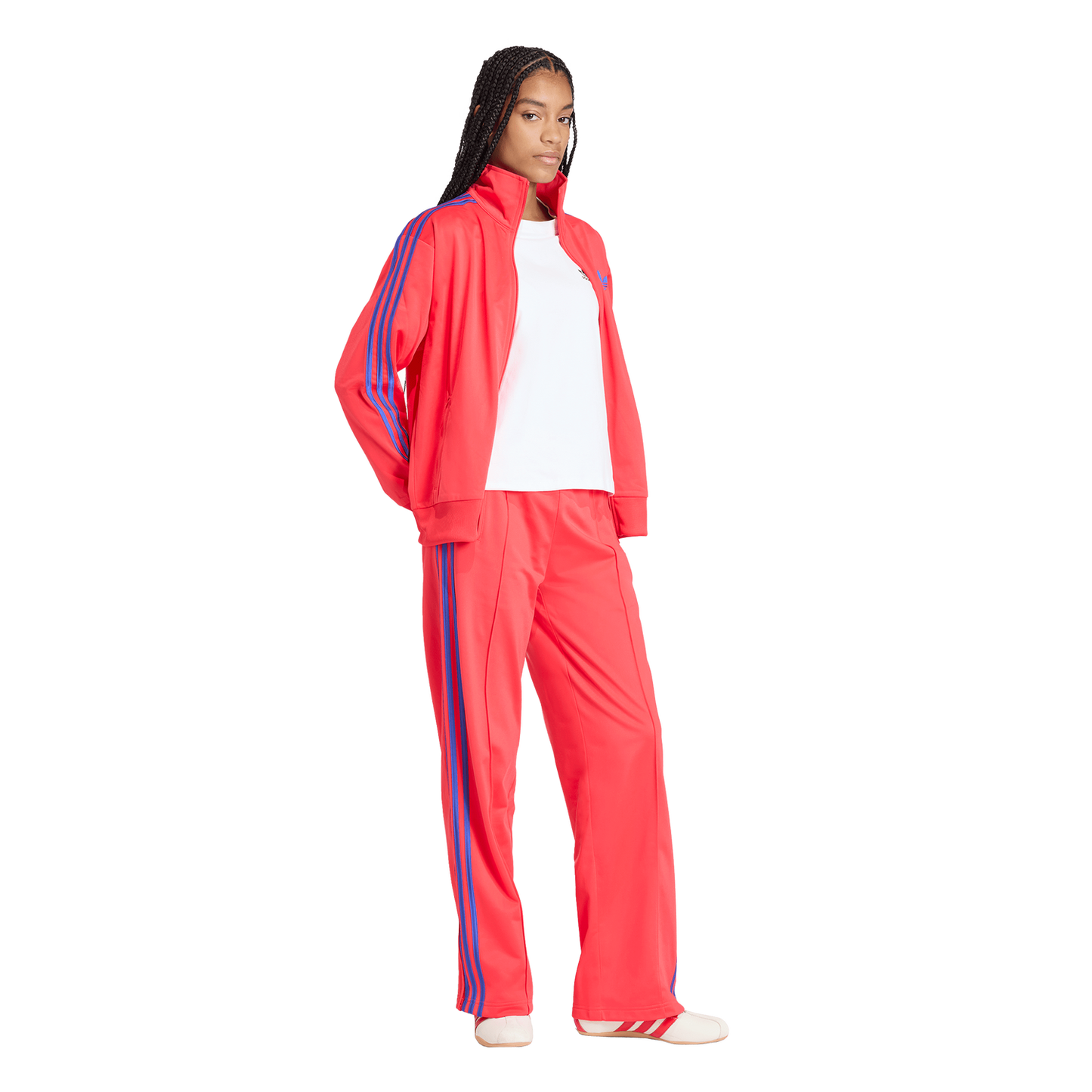 adidas Originals Adicolor Classics Firebird Track Pants - Women's - Semi Lucid Red/Blue