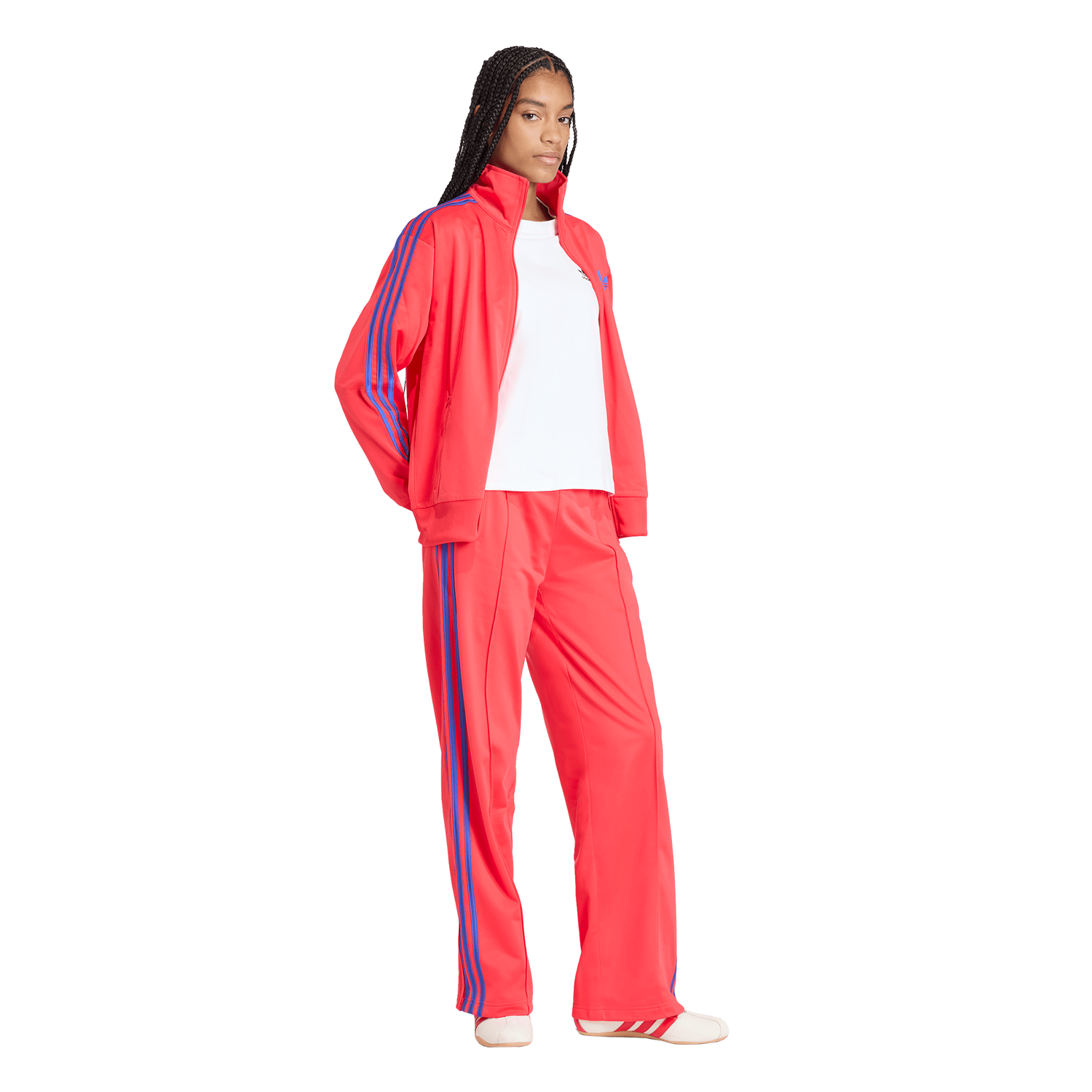 adidas Originals Adicolor Classics Firebird Track Pants - Women's - Semi Lucid Red/Blue