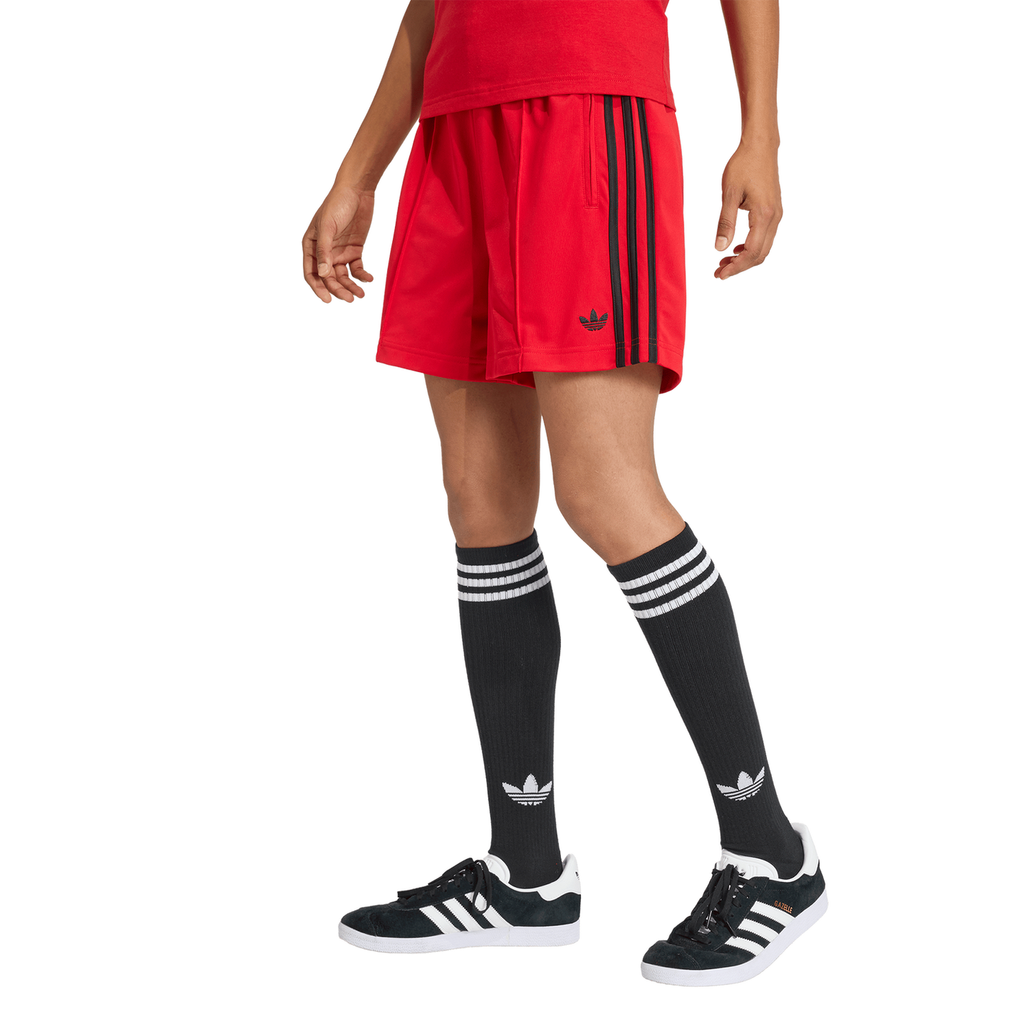 adidas FB Short - Women's - Black/Better Scarlet