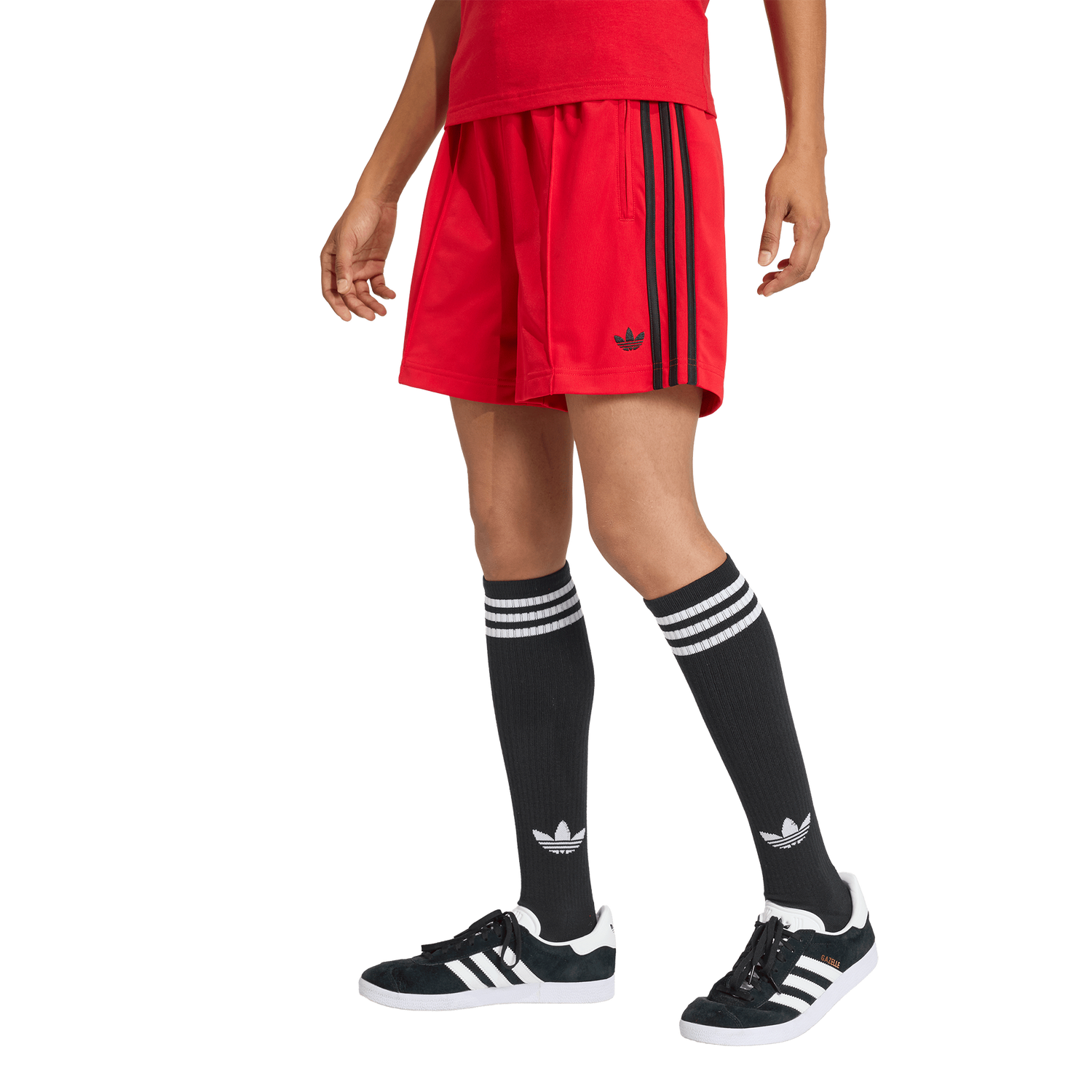 adidas FB Short - Women's - Black/Better Scarlet
