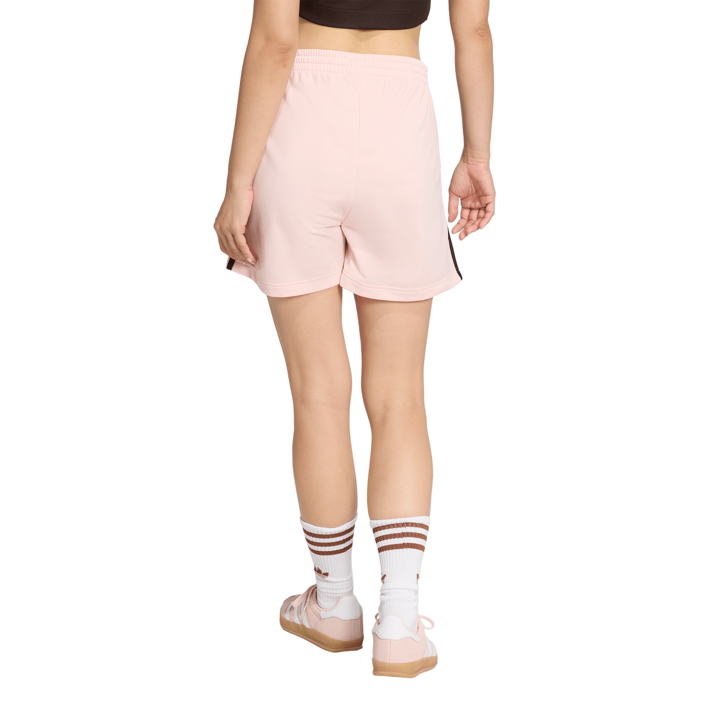 adidas FB Short - Women's - Sandy Pink/Aurora Coffee