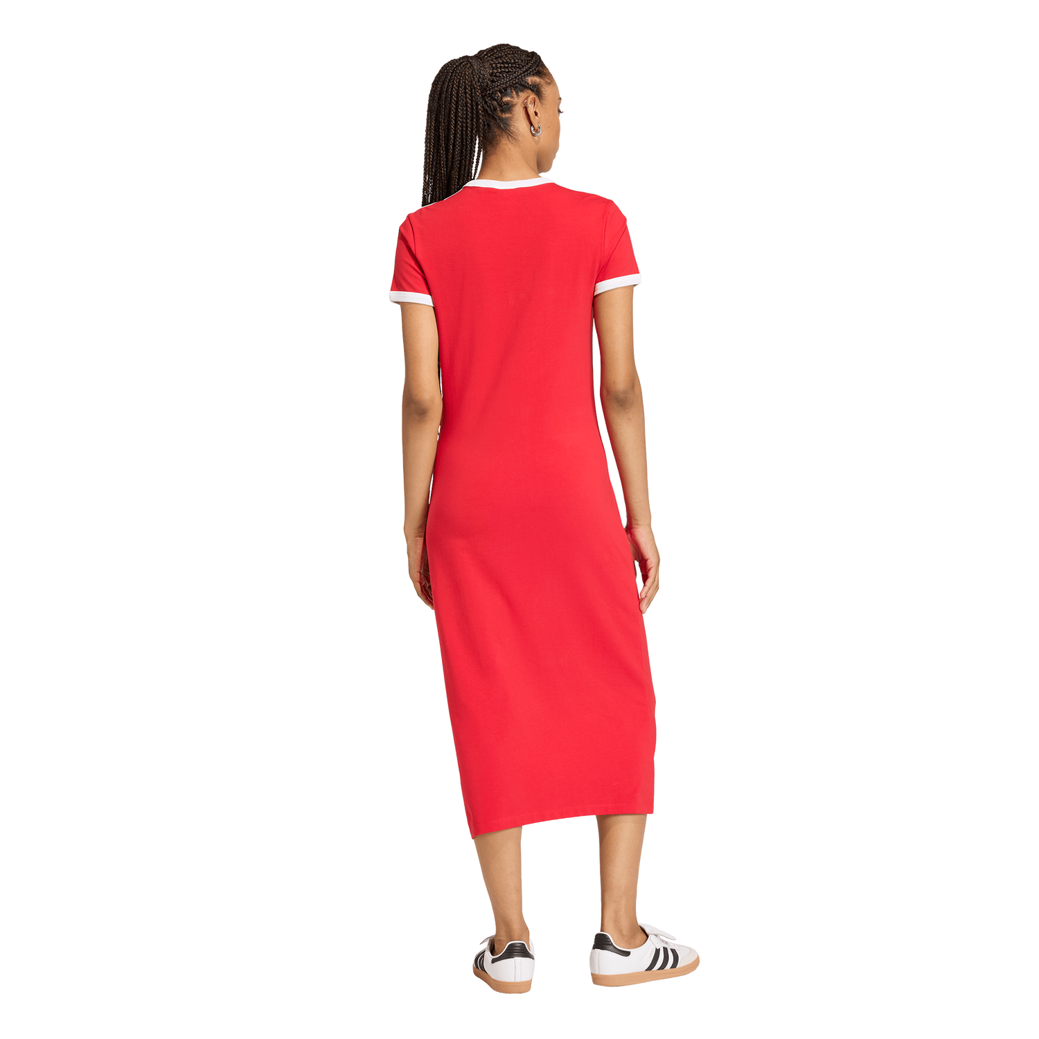 adidas 3S Dress - Women's - Better Scarlet/White