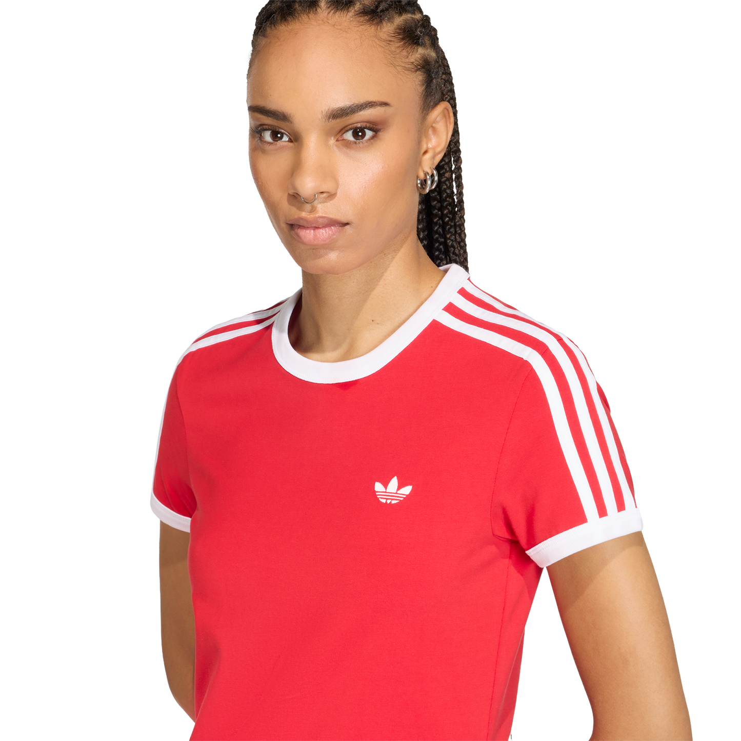 adidas 3S Dress - Women's - Better Scarlet/White