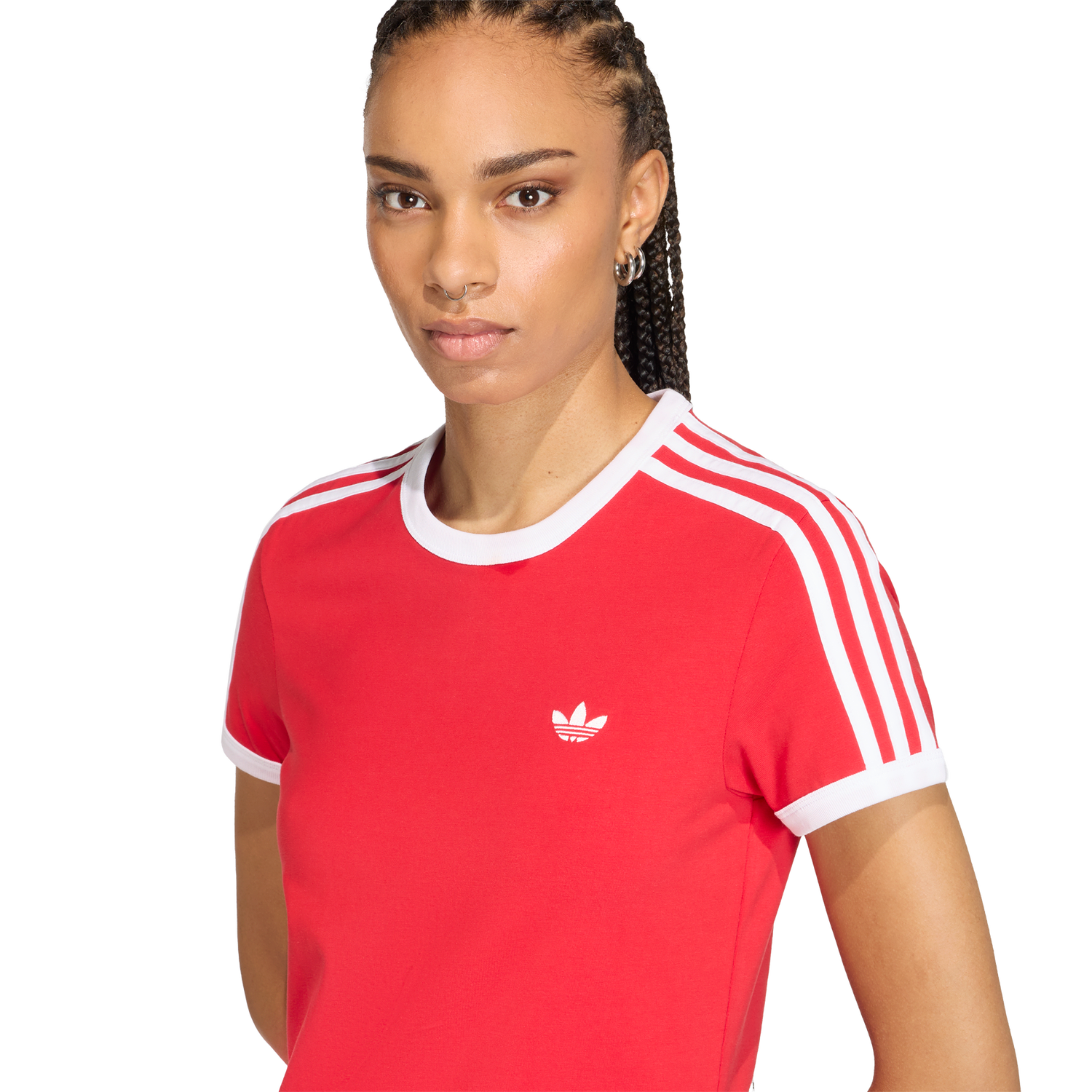 adidas 3S Dress - Women's - Better Scarlet/White