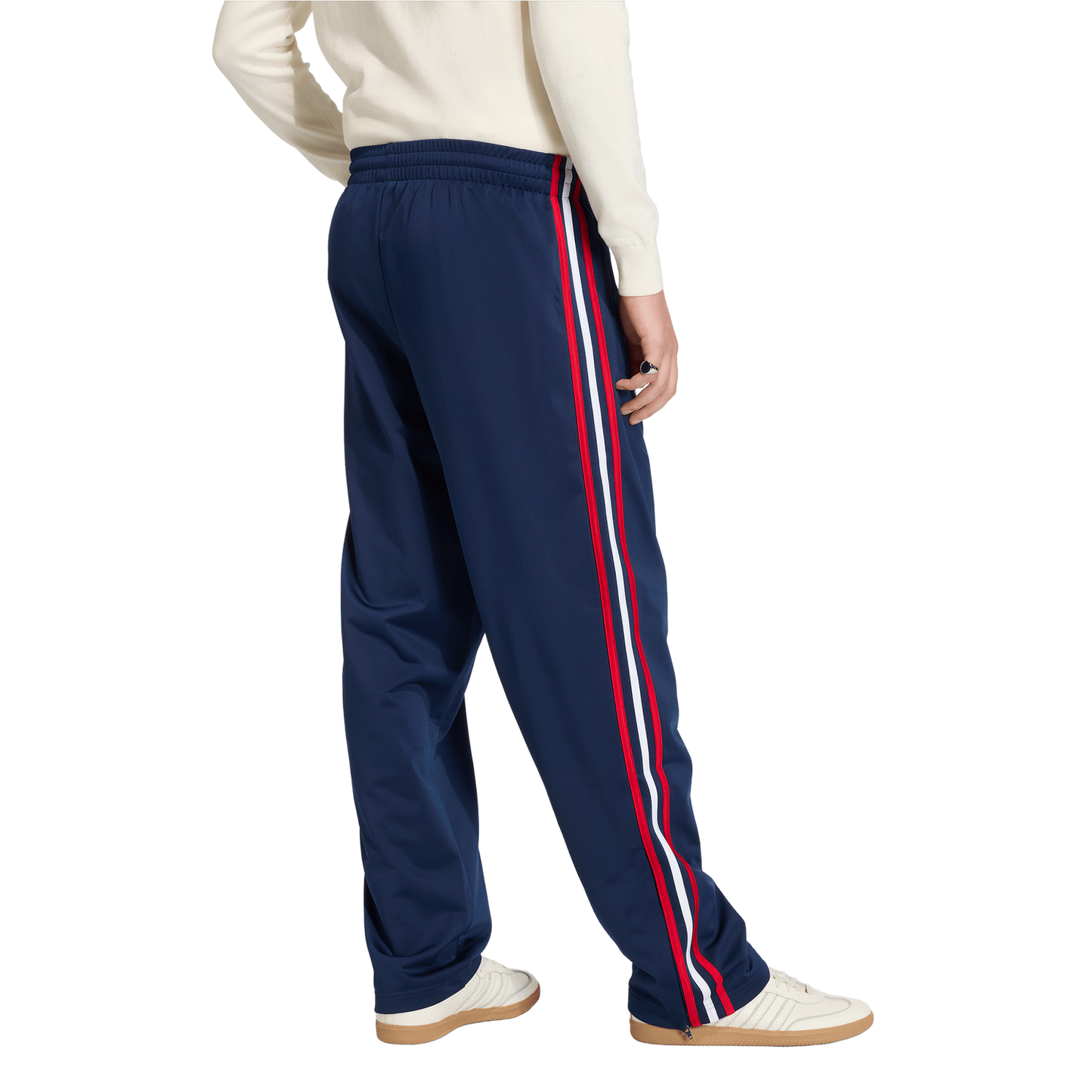 adidas Firebird Track Pants - Men's - Night Indigo/Better Scarlet/White