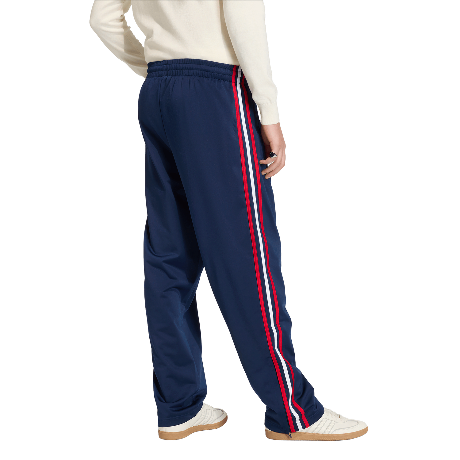 adidas Firebird Track Pants - Men's - Night Indigo/Better Scarlet/White