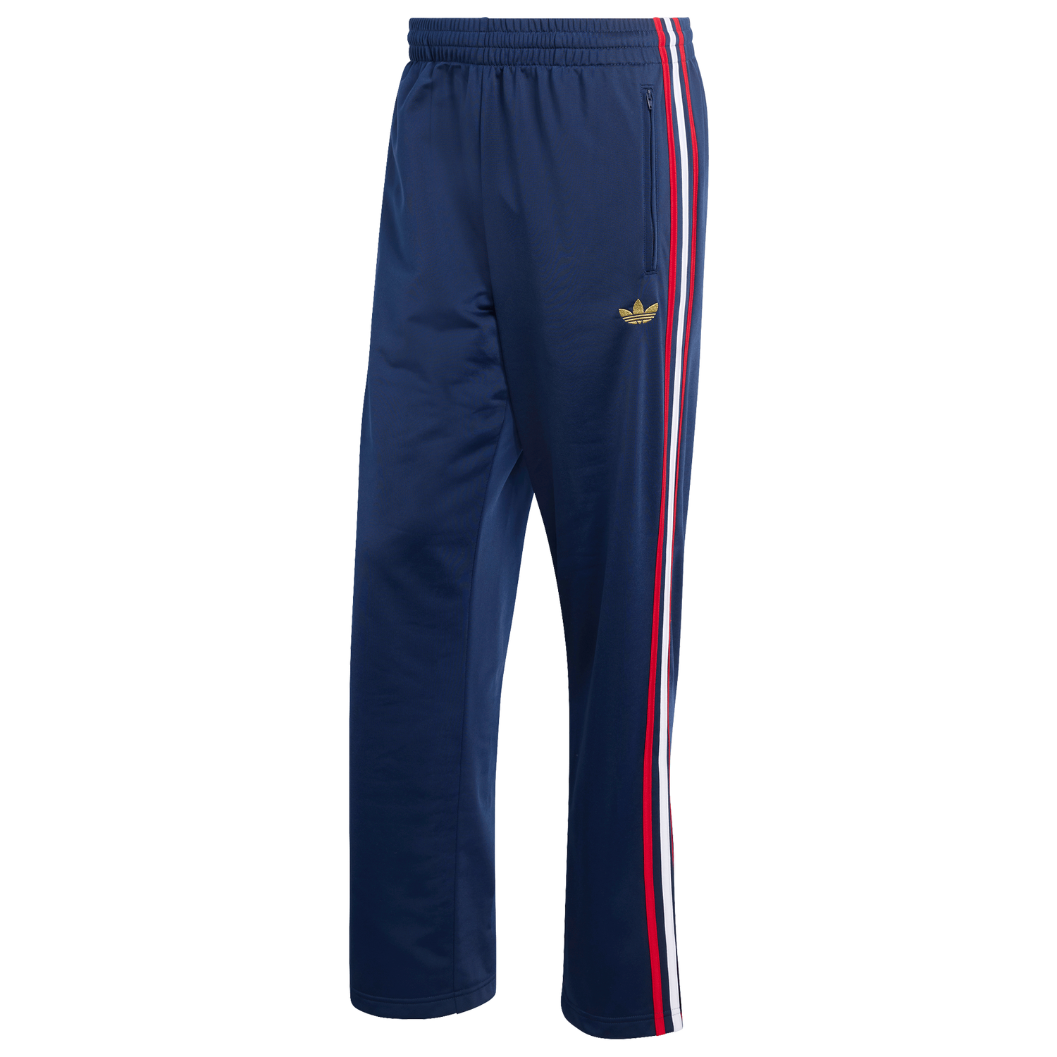 adidas Firebird Track Pants - Men's - Night Indigo/Better Scarlet/White