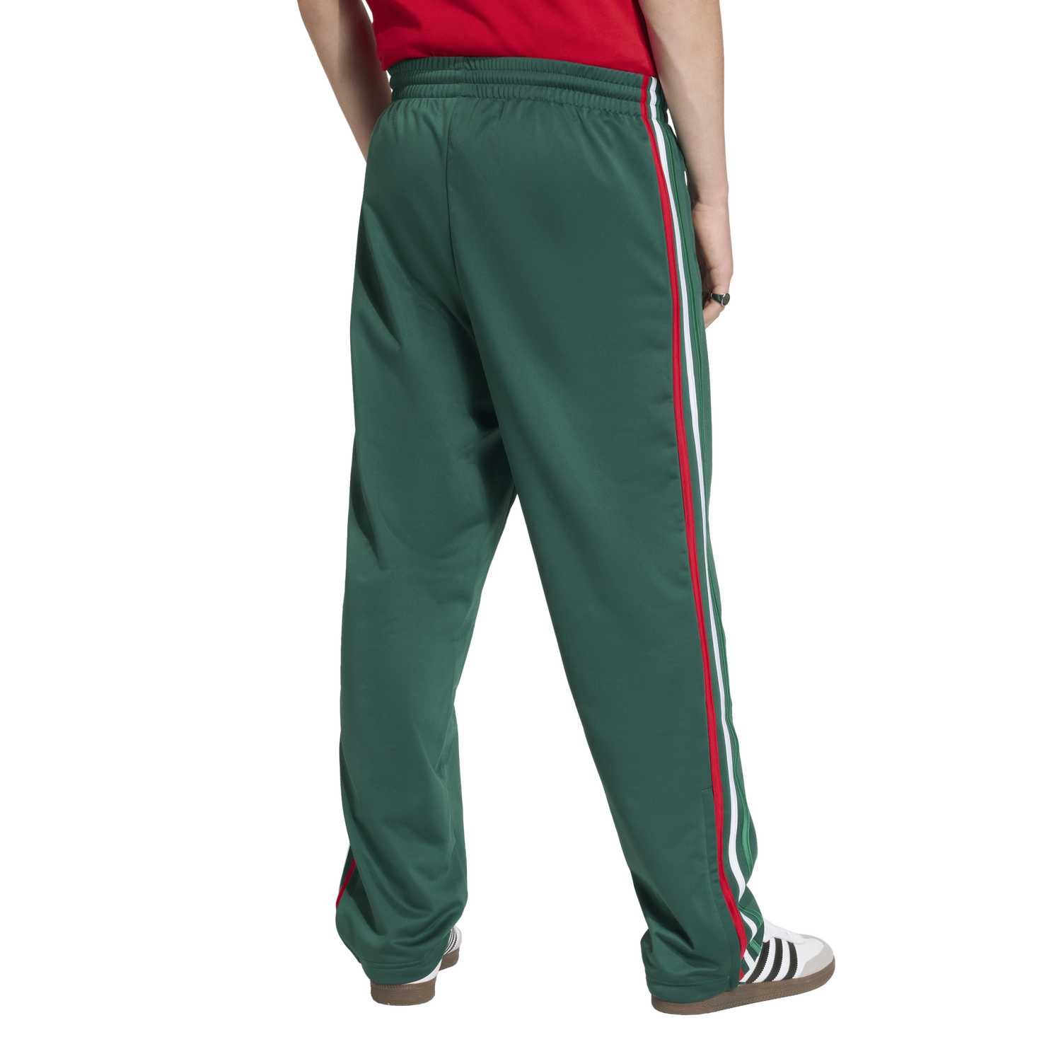 adidas Firebird Track Pants - Men's - Green/Red