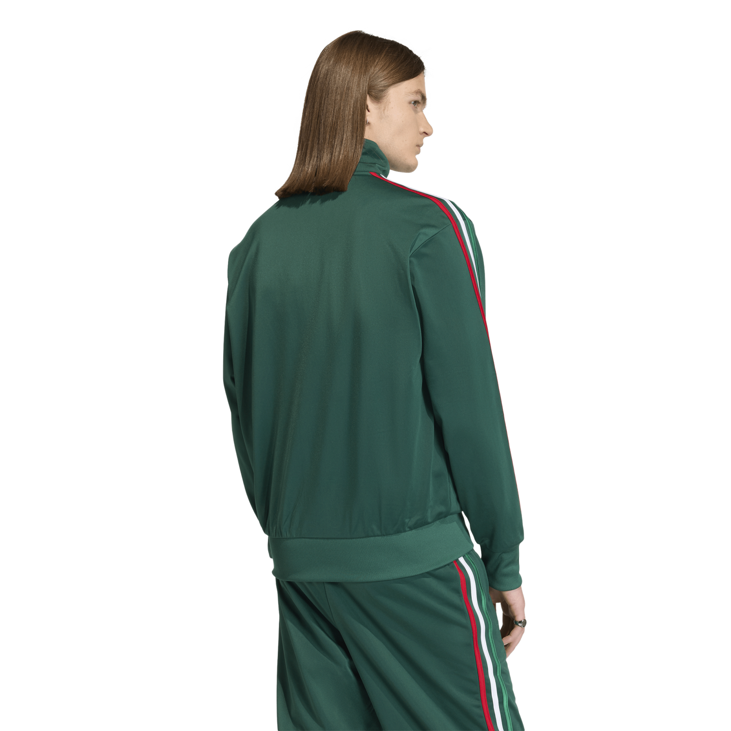 adidas Nations Firebird Track Top - Men's - Green/Red