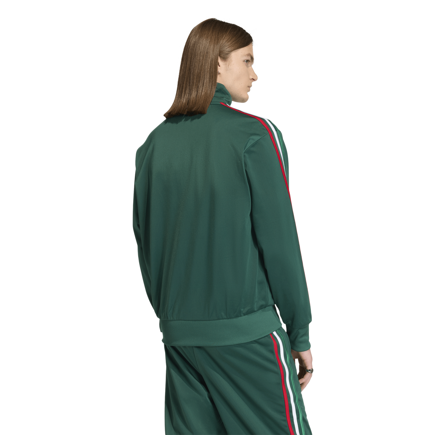adidas Nations Firebird Track Top - Men's - Green/Red