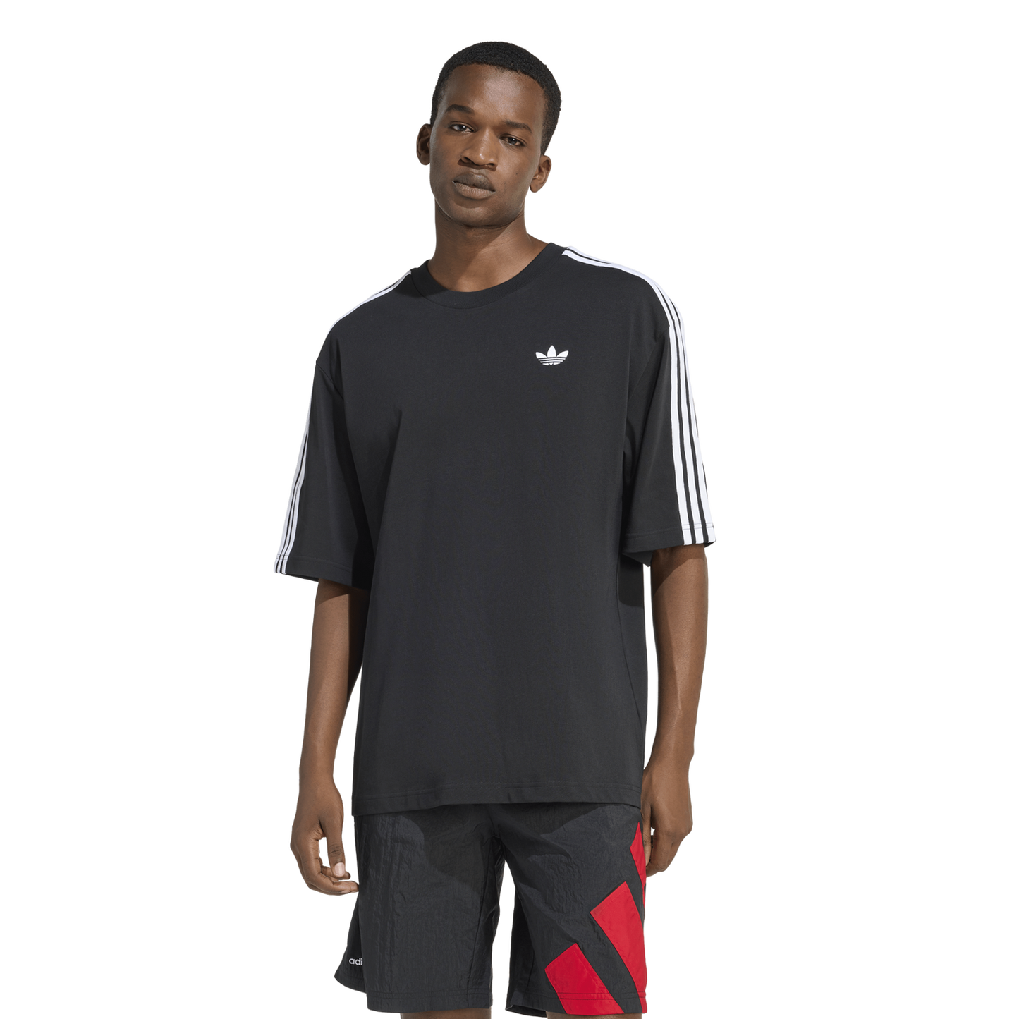 adidas OS 3S T-Shirt - Men's - Black/White