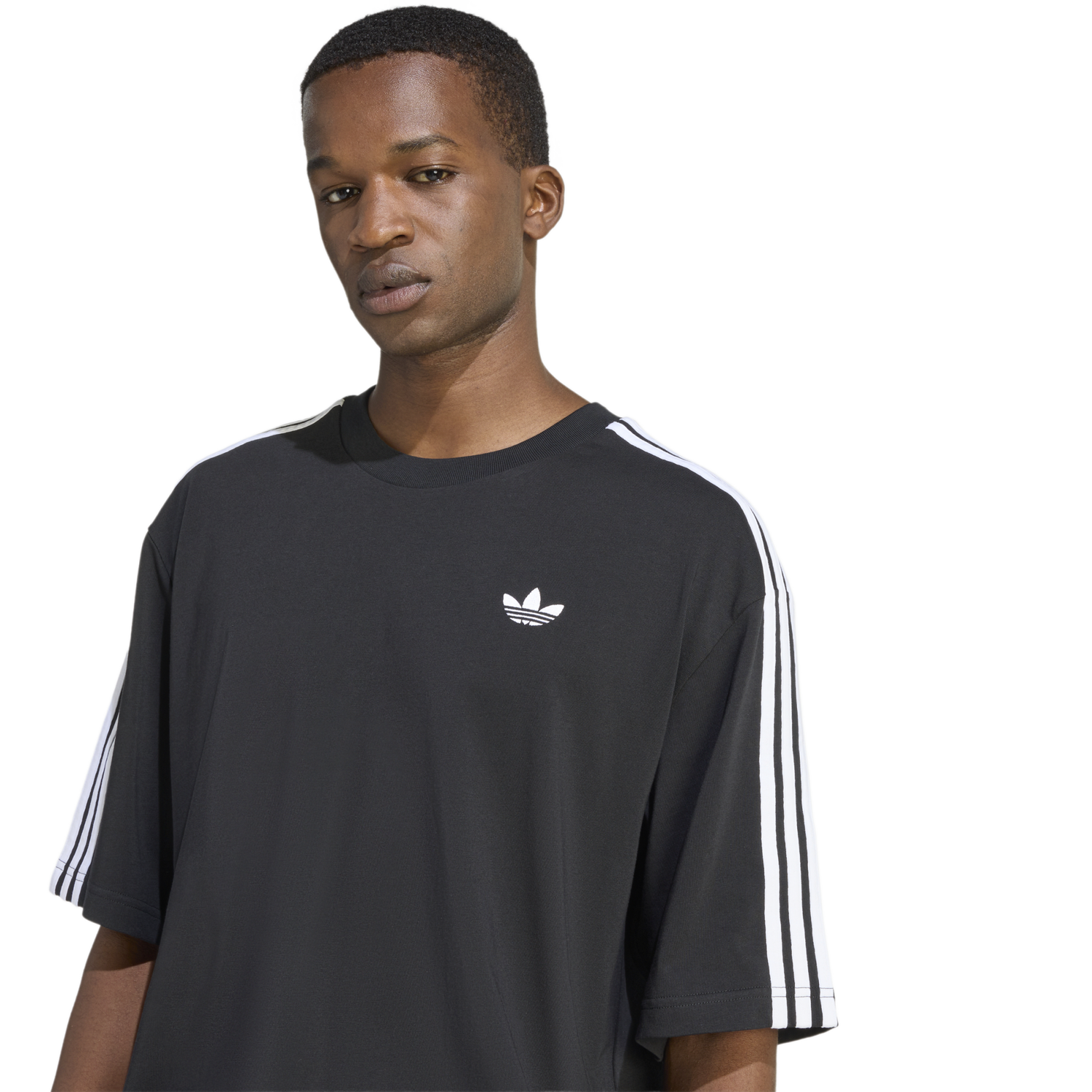 adidas OS 3S T-Shirt - Men's - Black/White