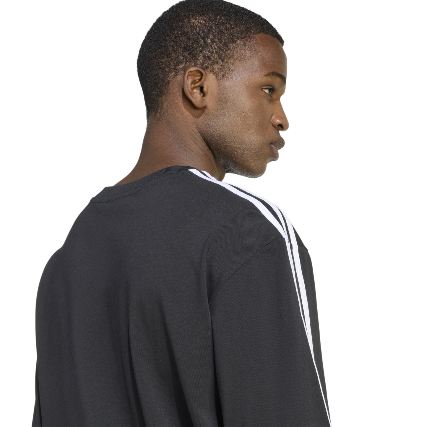 adidas OS 3S T-Shirt - Men's - Black/White