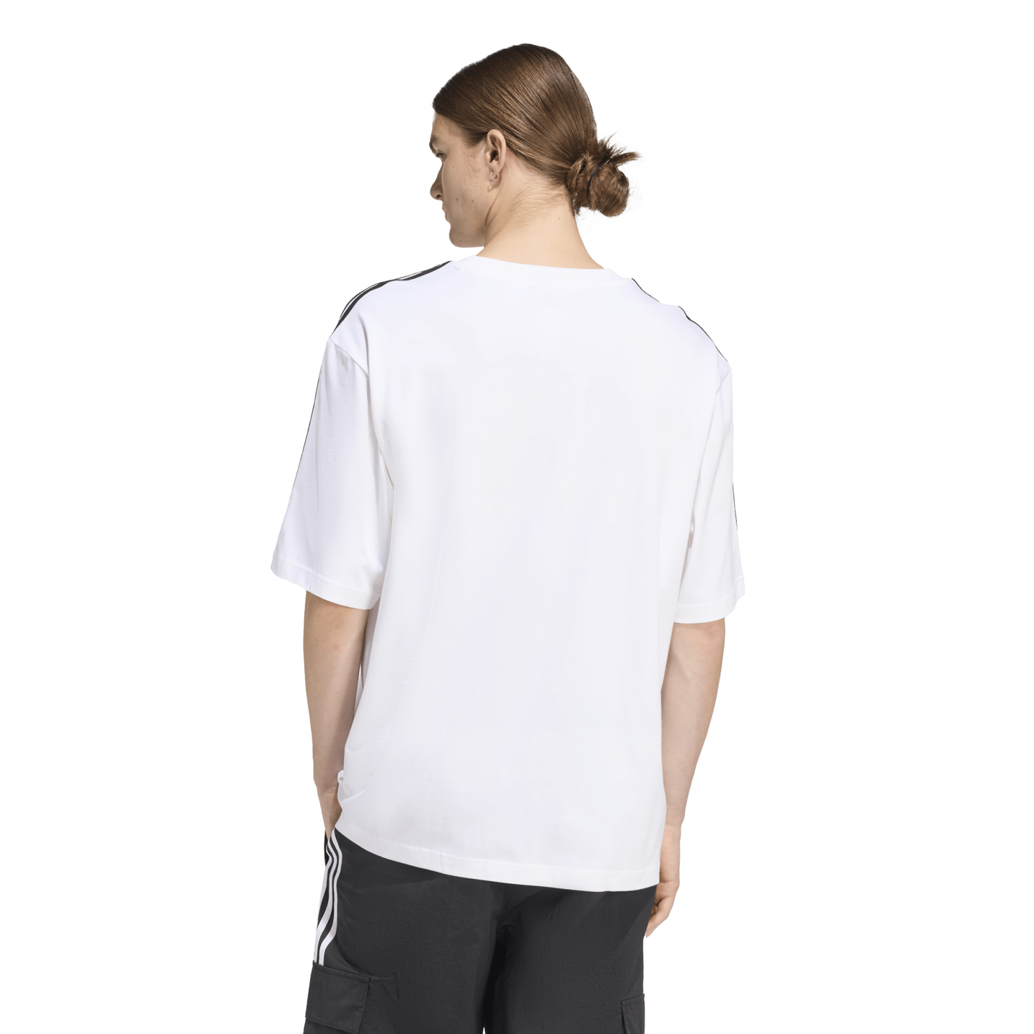 adidas OS 3S T-Shirt - Men's - White/Black