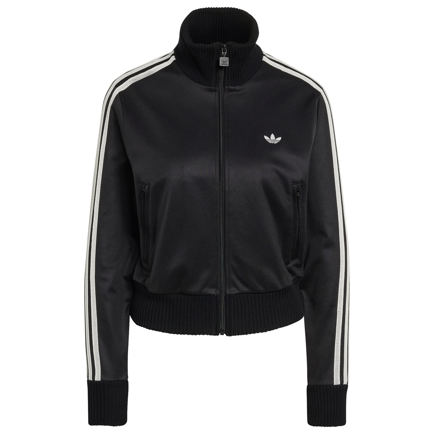 adidas Originals Firebird Knitted Crochet Track Top - Women's - Black