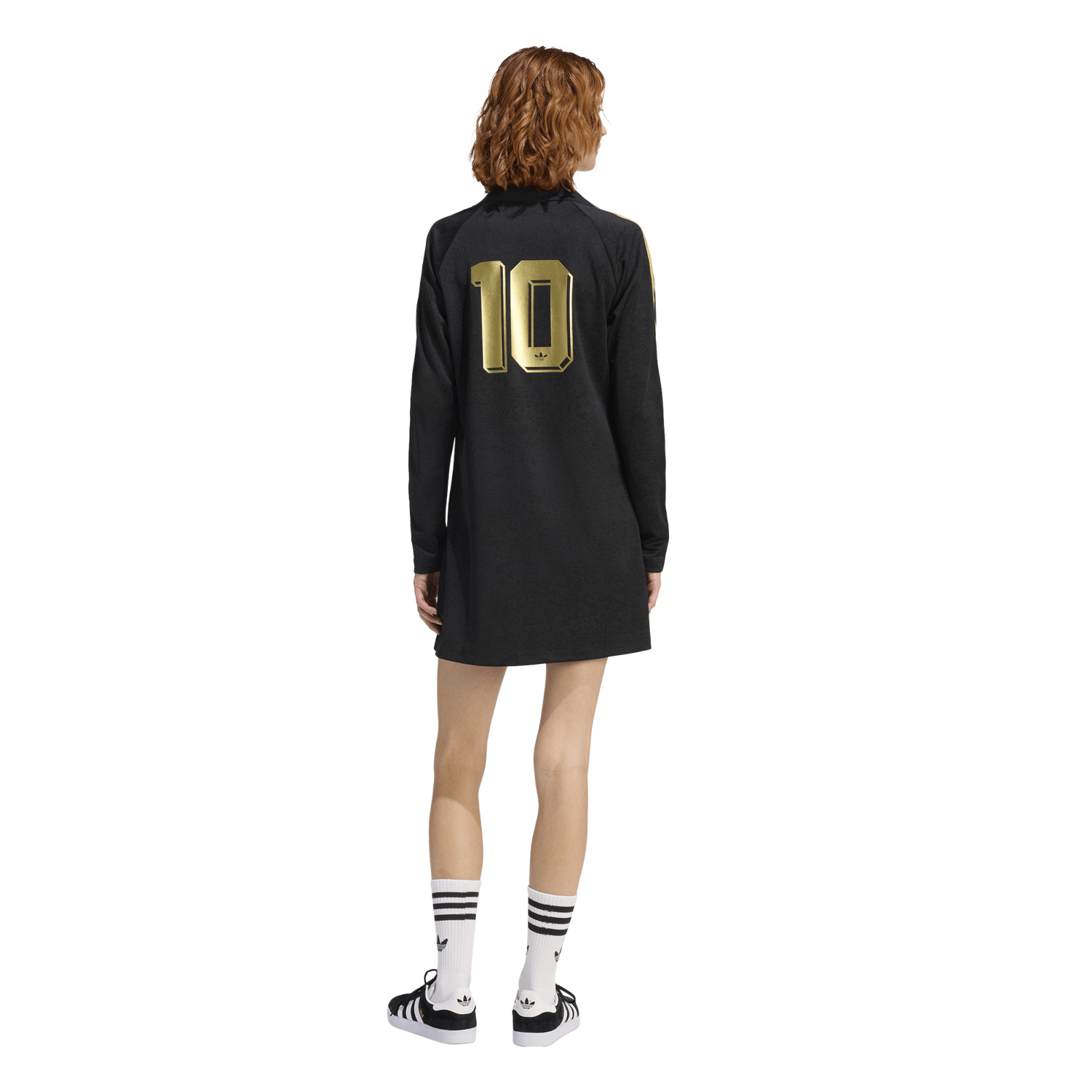 adidas 3S Dress - Women's - Black/Gold