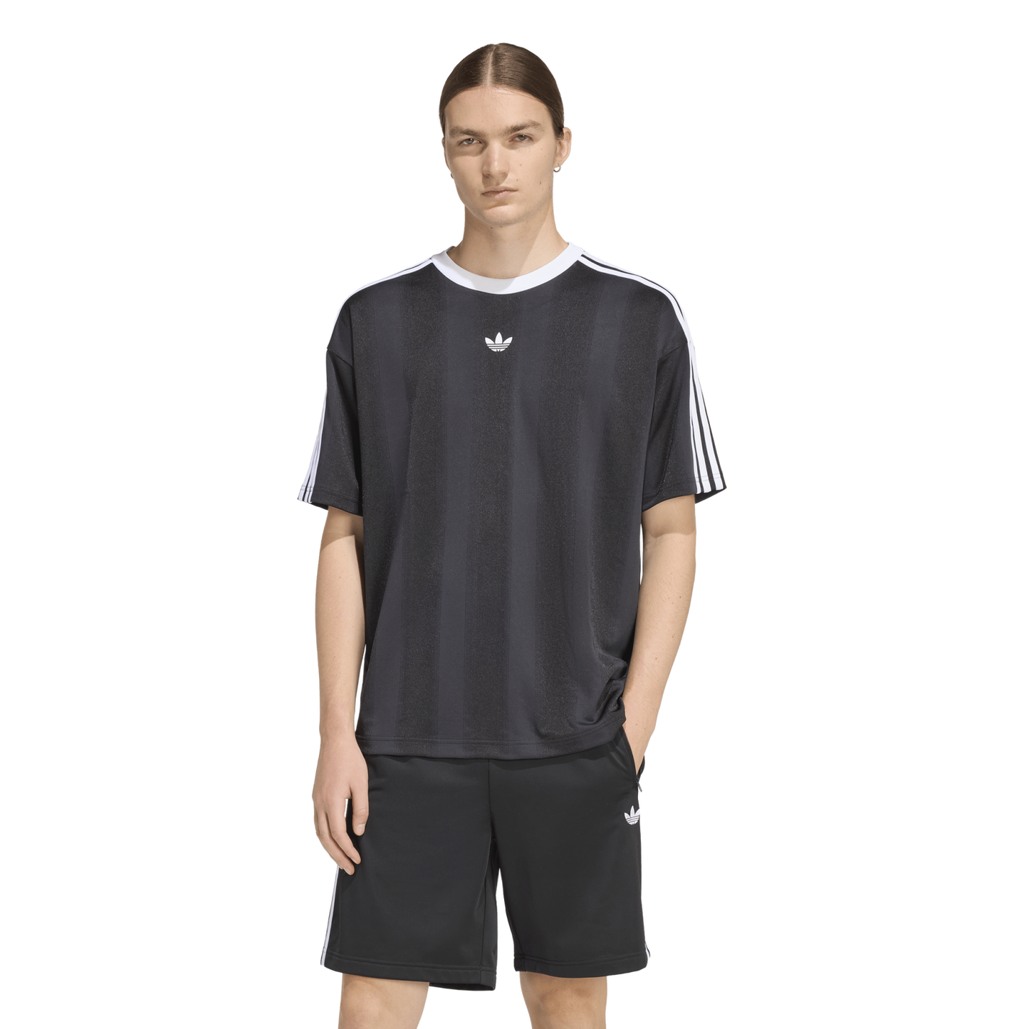 adidas Jacquard Jersey - Men's - Black/White (KD5830)