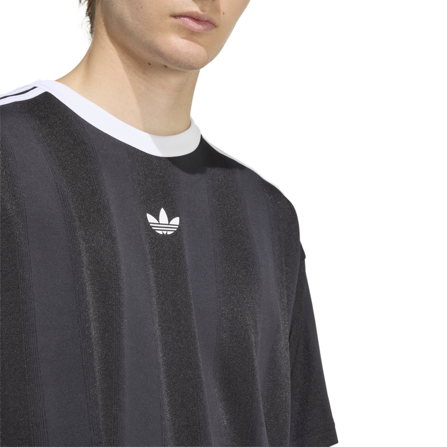 adidas Jacquard Jersey - Men's - Black/White (KD5830)