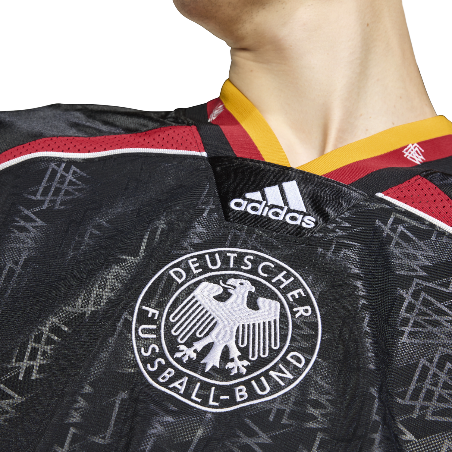 adidas Germany World Cup '26 H Jersey - Men's - Black/Multi