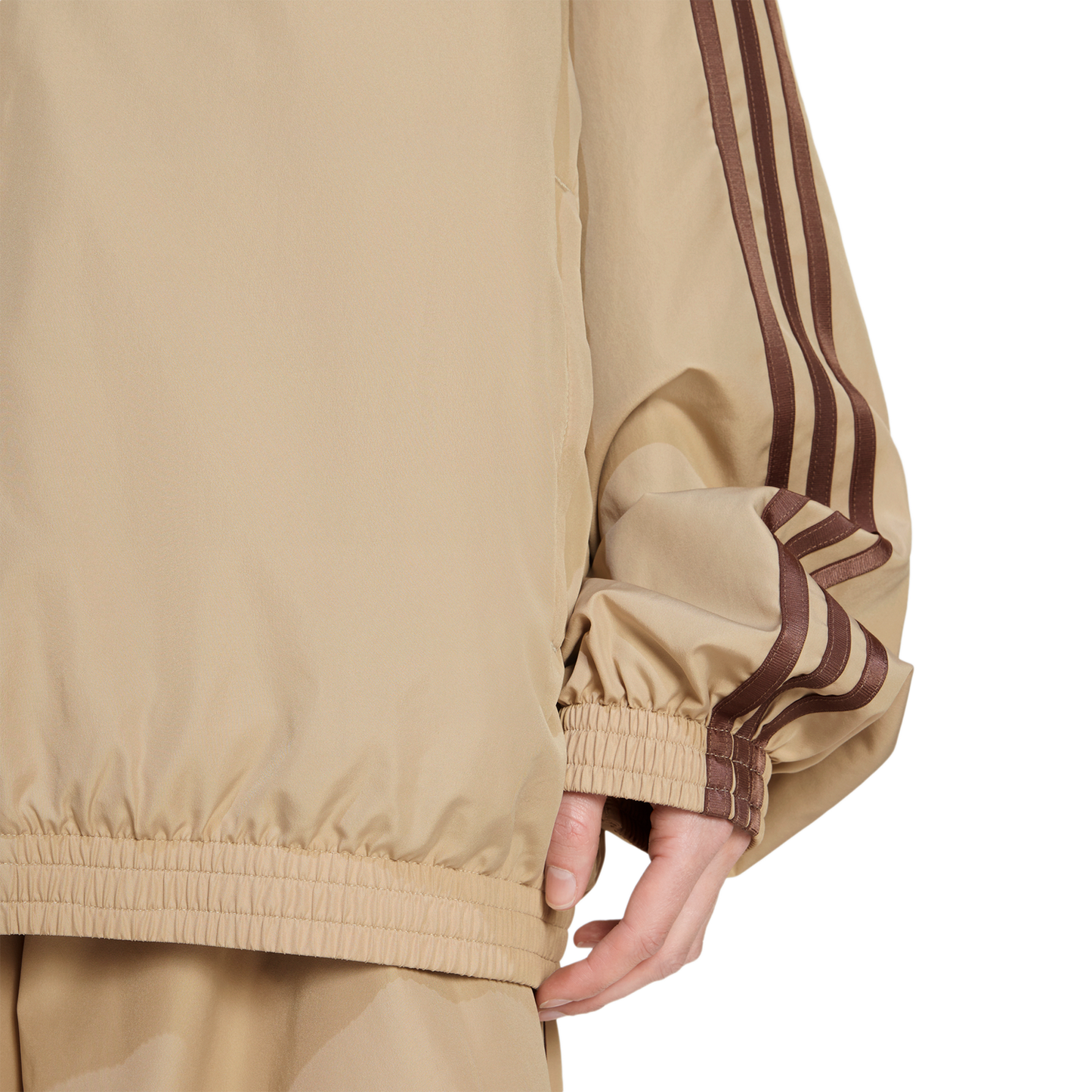 adidas Originals adilenium Firebird Track Top - Women's - Earth Strata/Stone Khaki