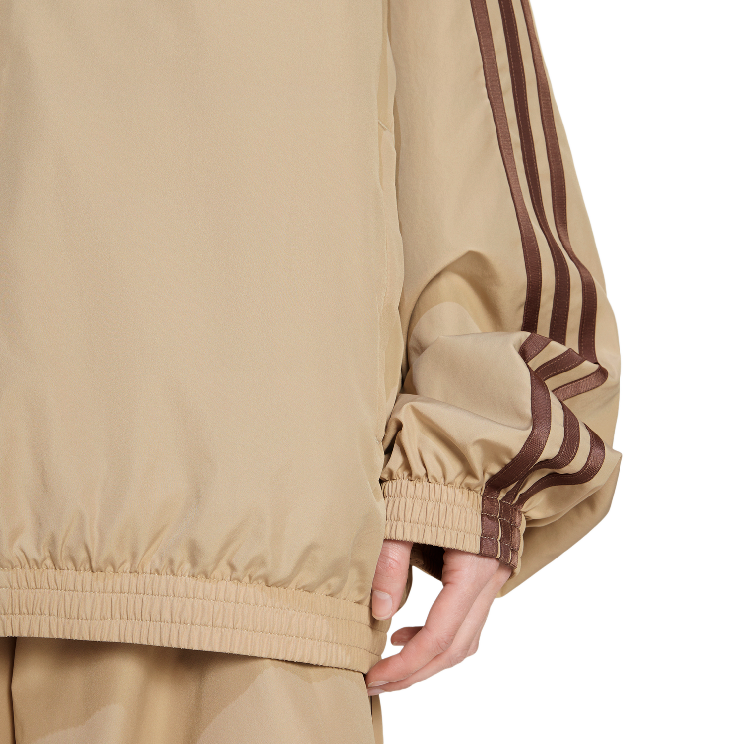 adidas Originals adilenium Firebird Track Top - Women's - Earth Strata/Stone Khaki