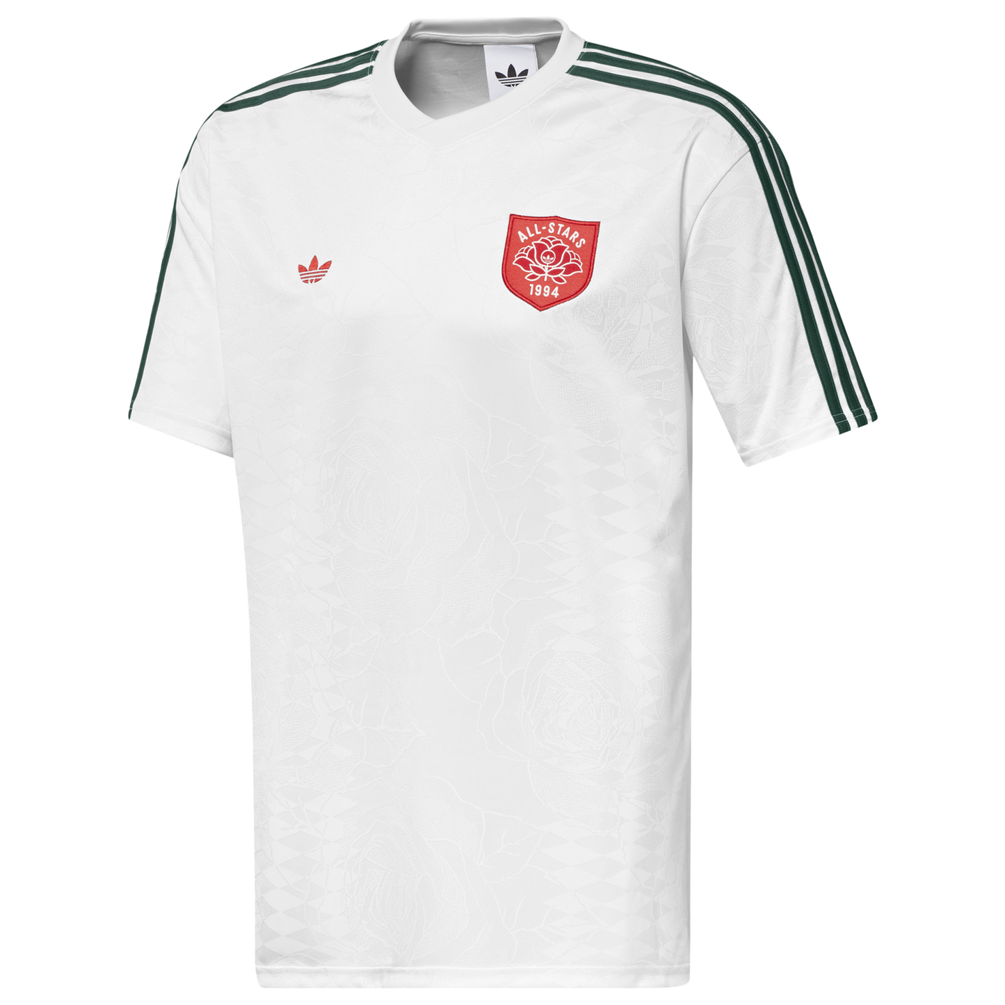 adidas Roses Poly Jersey - Men's - White/Collegiate Green